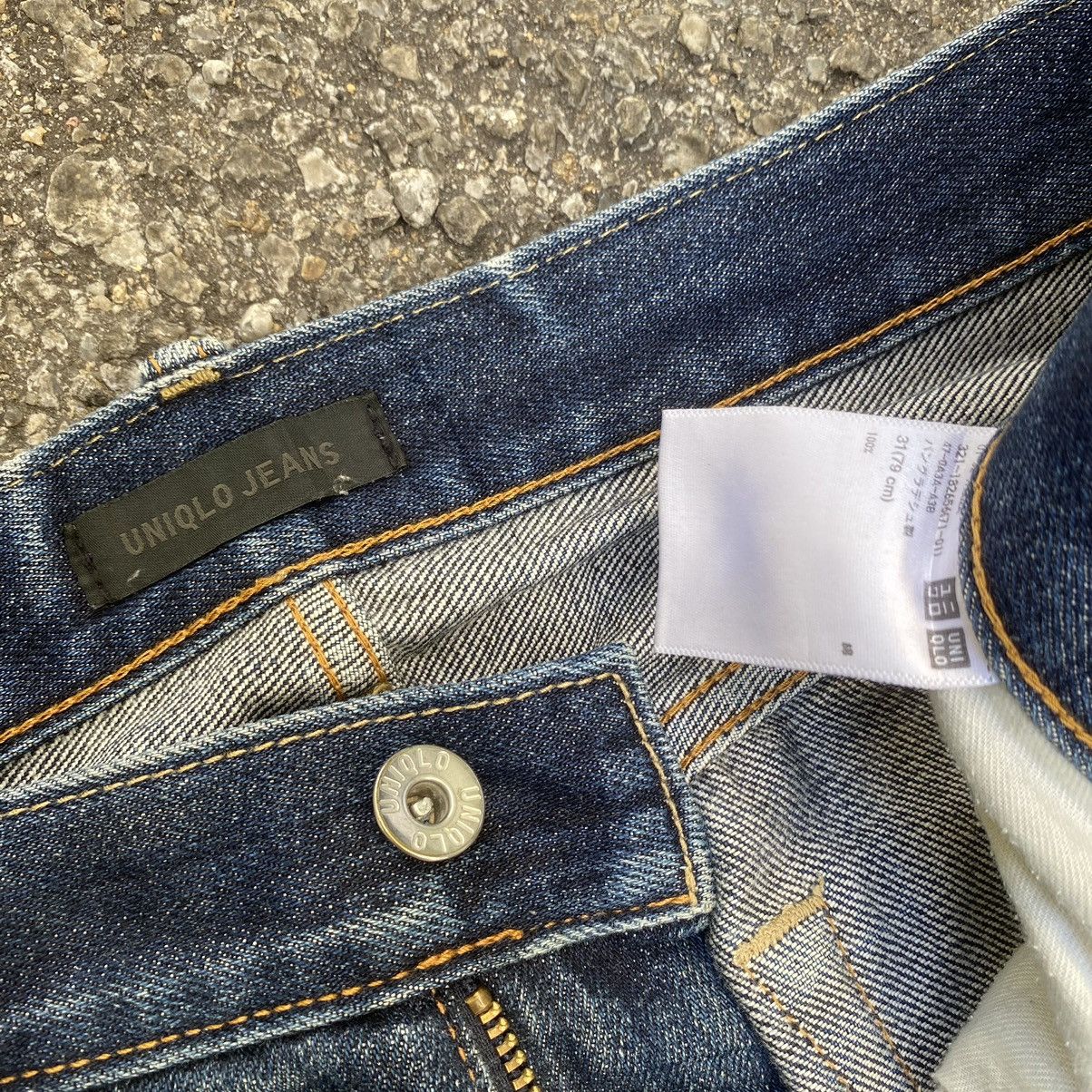 Japanese Brand × Vintage Japanese Denim Distressed Faded Jeans Pants Size US 31 - 6 Thumbnail