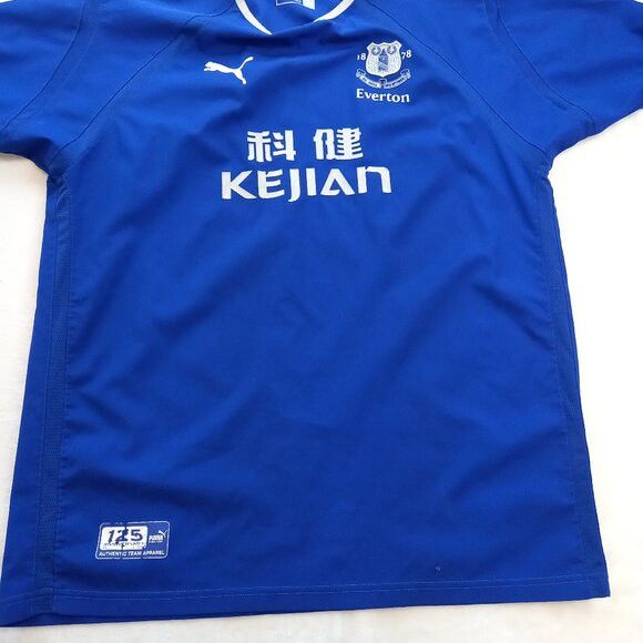 Puma Vintage Everton UK Home Soccer Football Jersey (L) Size US L / EU 52-54 / 3 - 7 Thumbnail