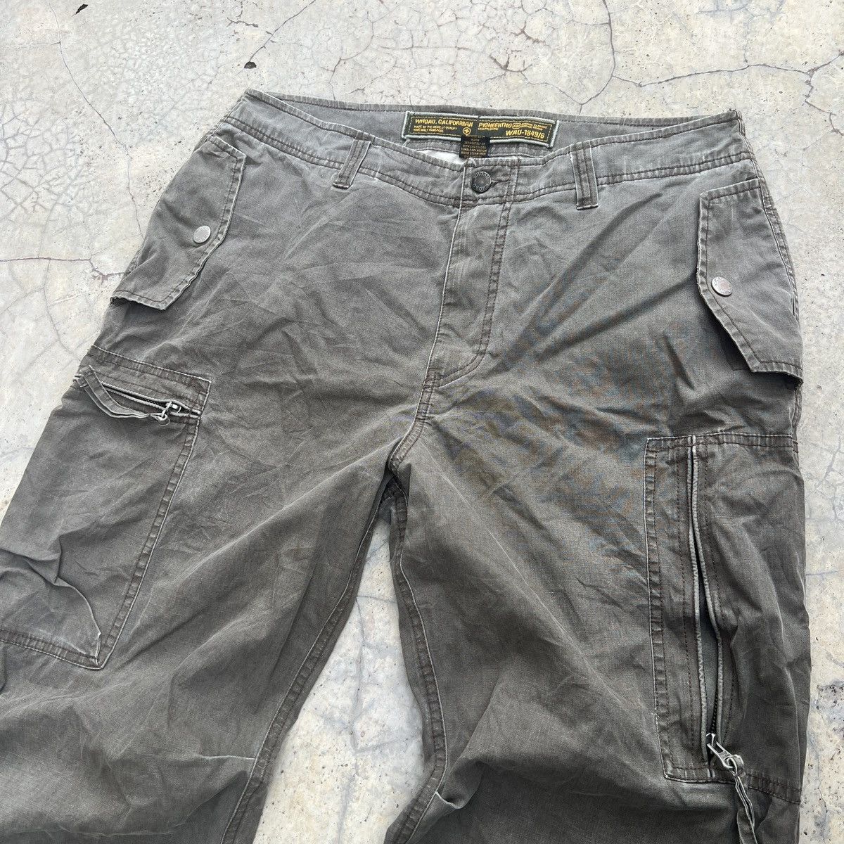 Japanese Brand Army Pants Design Cabane De Zucca Punk Size US 35 - 2 Thumbnail