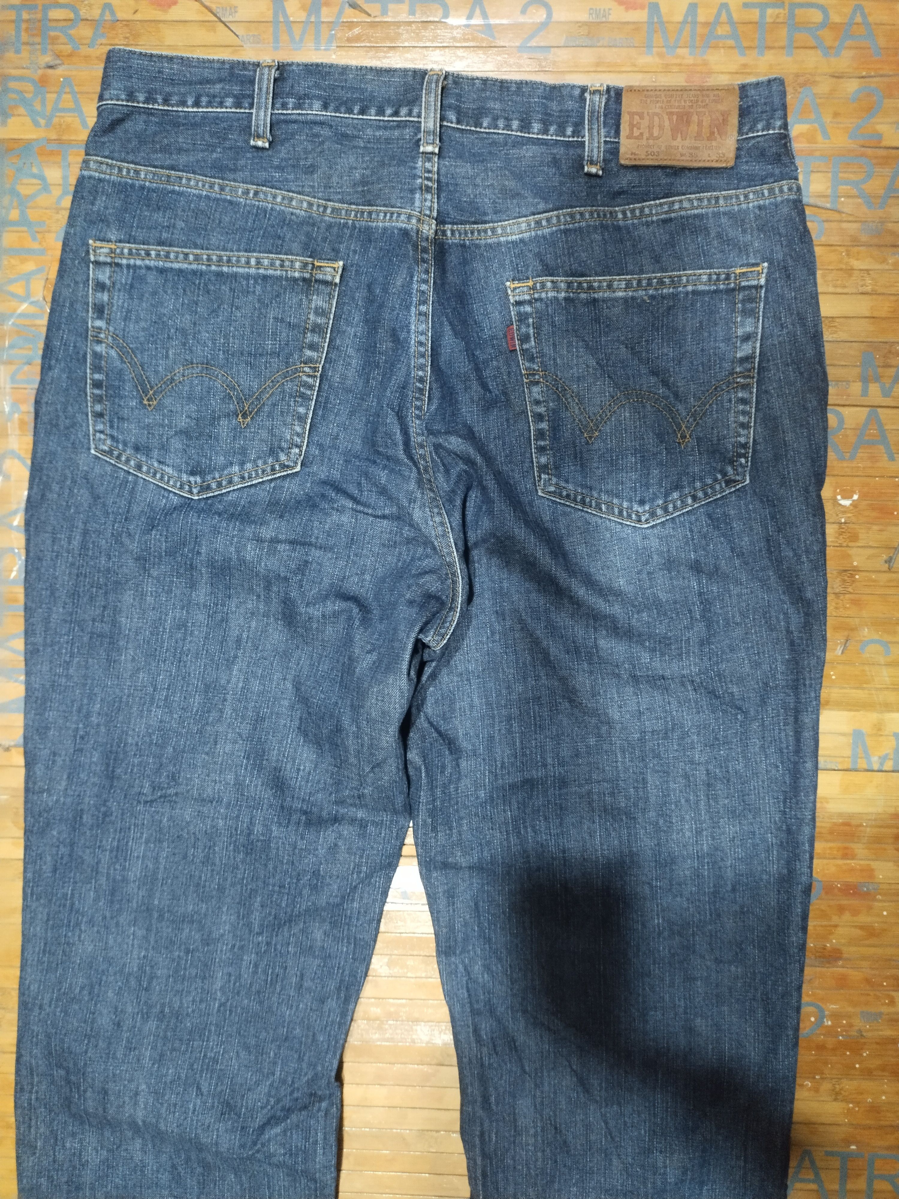 Edwin × Japanese Brand Edwin Vintage 503 Regular Sz 38" Size US 38 / EU 54 - 9 Thumbnail