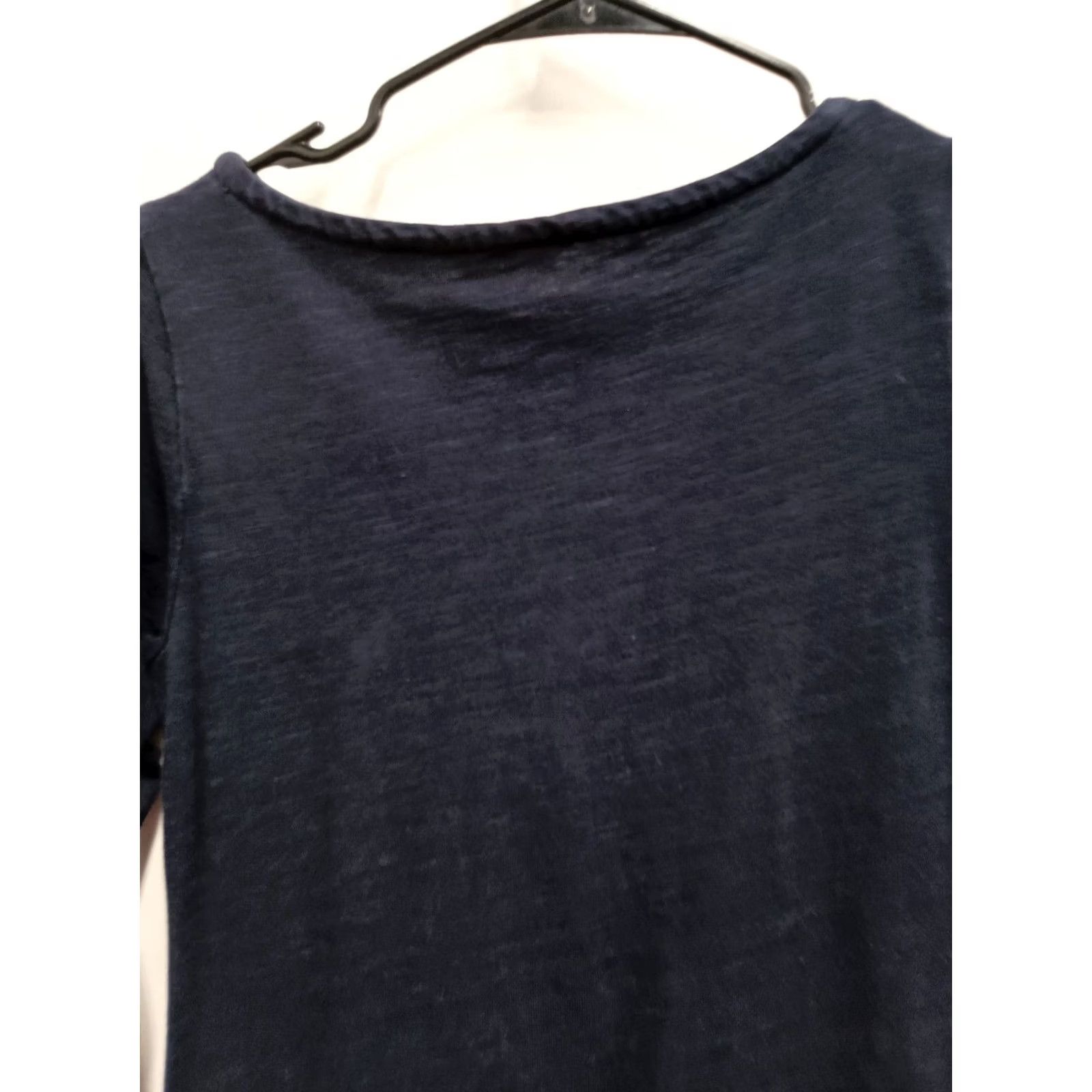 J.Crew J. Crew Dress Shift XS Navy Orange Colorblock Long Sleeve Zip Hem Preppy Womens Size XS / US 0-2 / IT 36-38 - 7 Thumbnail