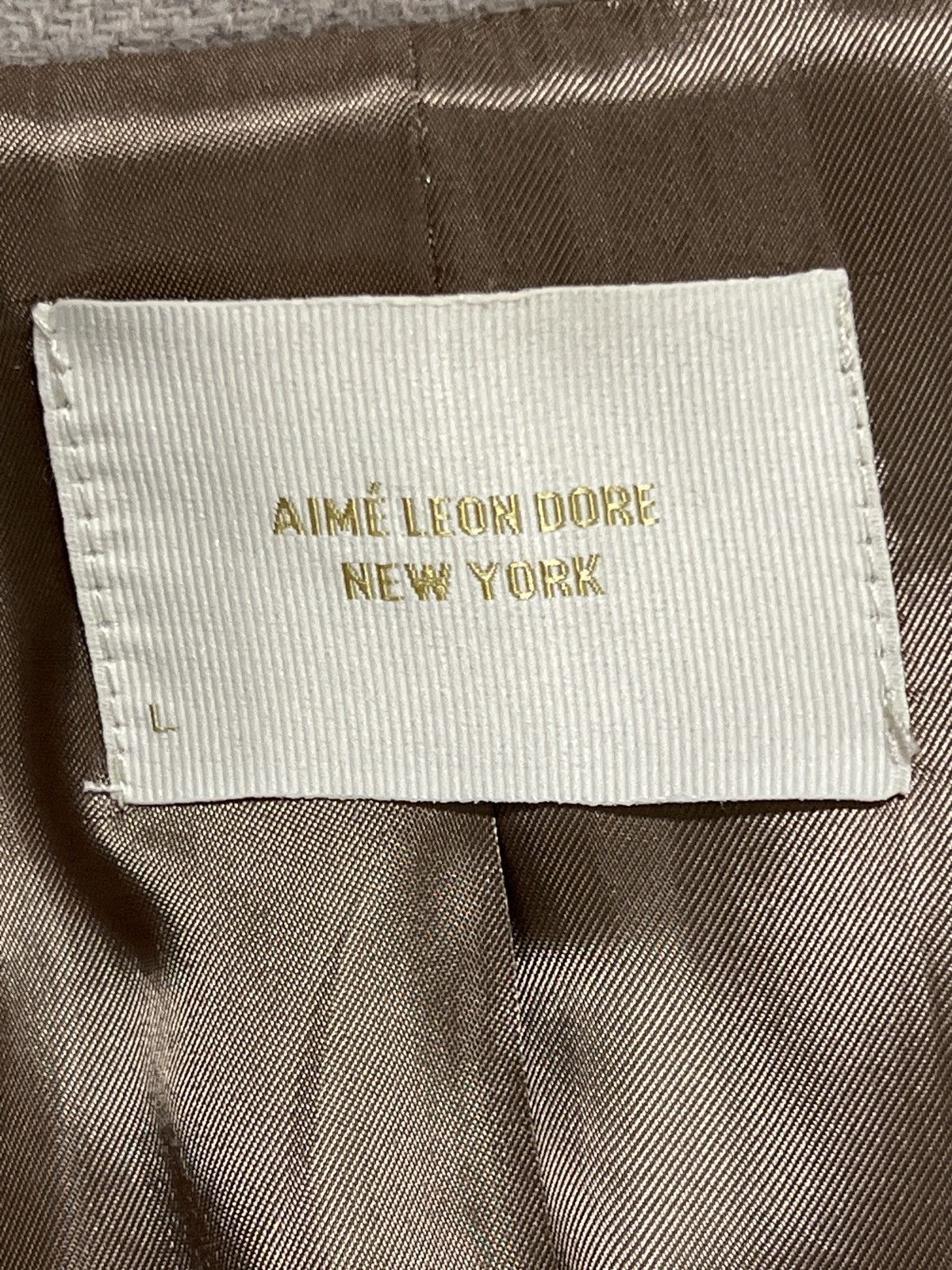 Aime Leon Dore Aime Leon Dore Double-Breasted Windowpane Topcoat size Large Size US L / EU 52-54 / 3 - 6 Thumbnail