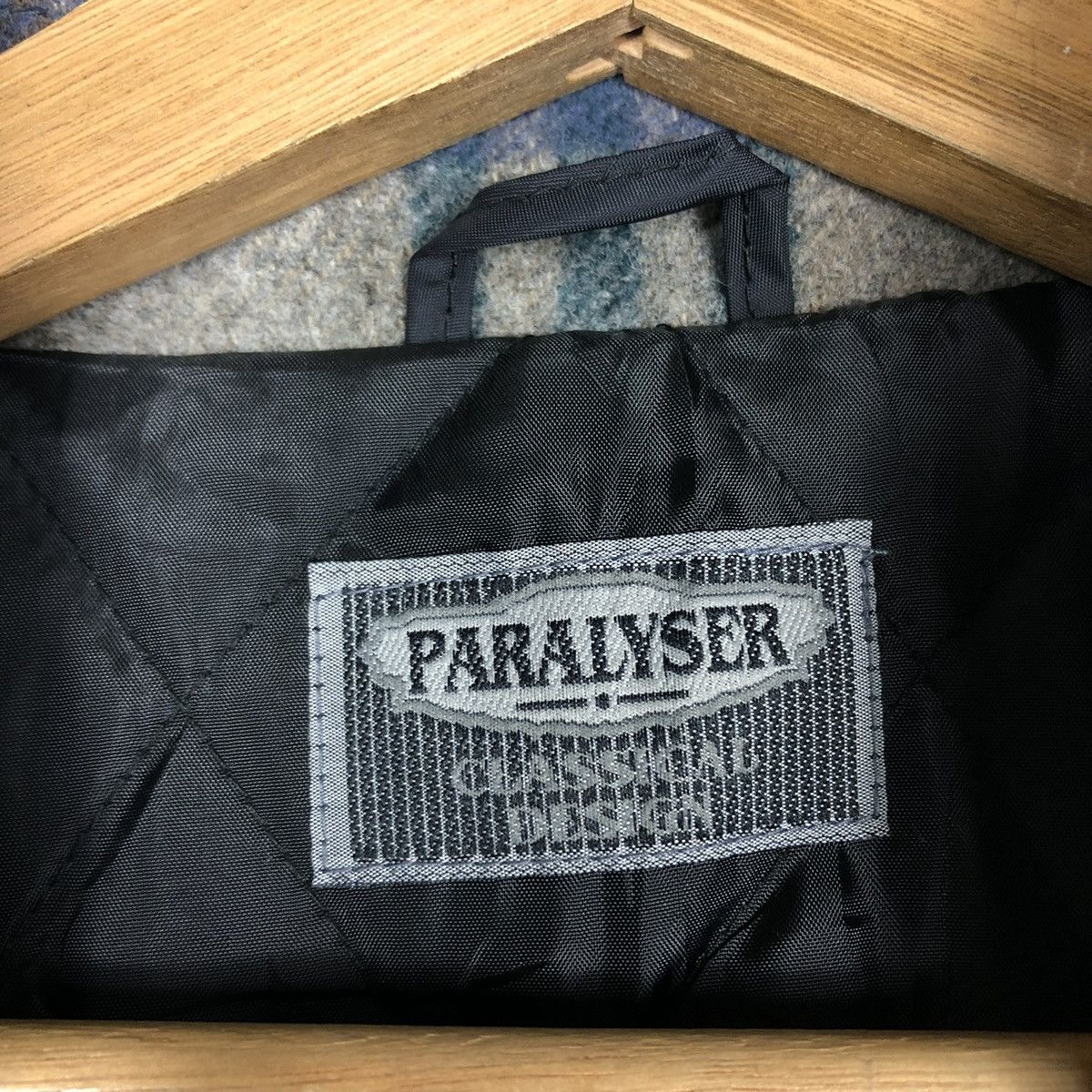 Japanese Brand 🔥VINTAGE FLANNEL WOOL JACKET ZIPPER PARALYSER ISSEY MIYAKE Size US M / EU 48-50 / 2 - 20 Thumbnail