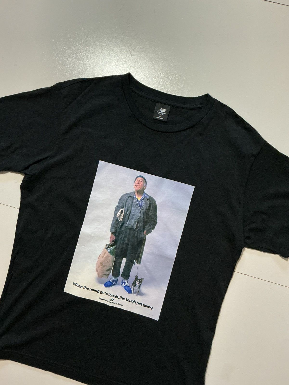New Balance New Balance Grandpa When The Going Gets Tough T-Shirt Size US M / EU 48-50 / 2 - 4 Thumbnail