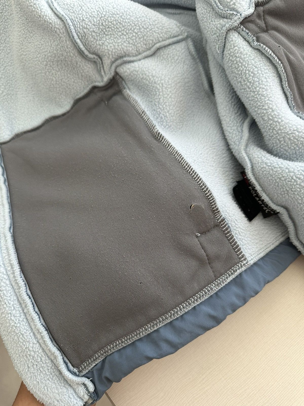 The North Face Y2K TNF Denali Womens Small Baby Blue Fleece Jacket Polartec Size S / US 4 / IT 40 - 10 Thumbnail