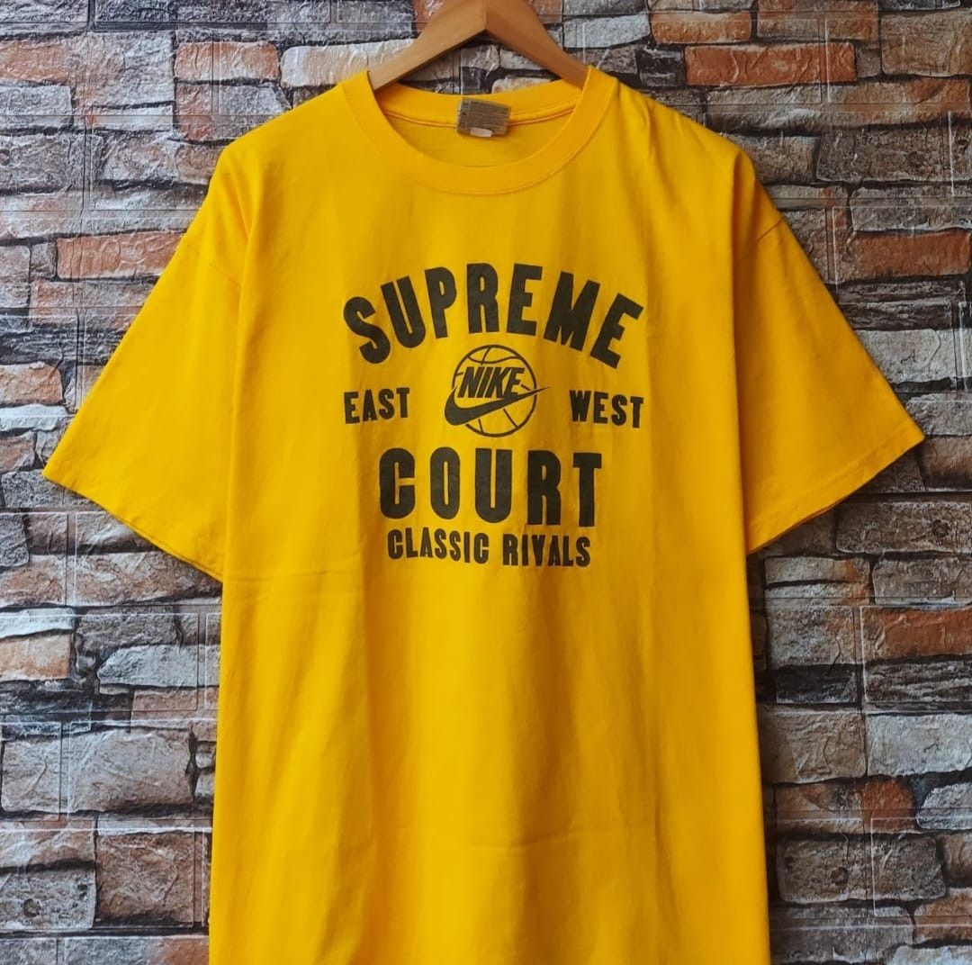 Nike × Vintage NIKE SUPREME COURT TSHIRT Size US L / EU 52-54 / 3 - 2 Thumbnail