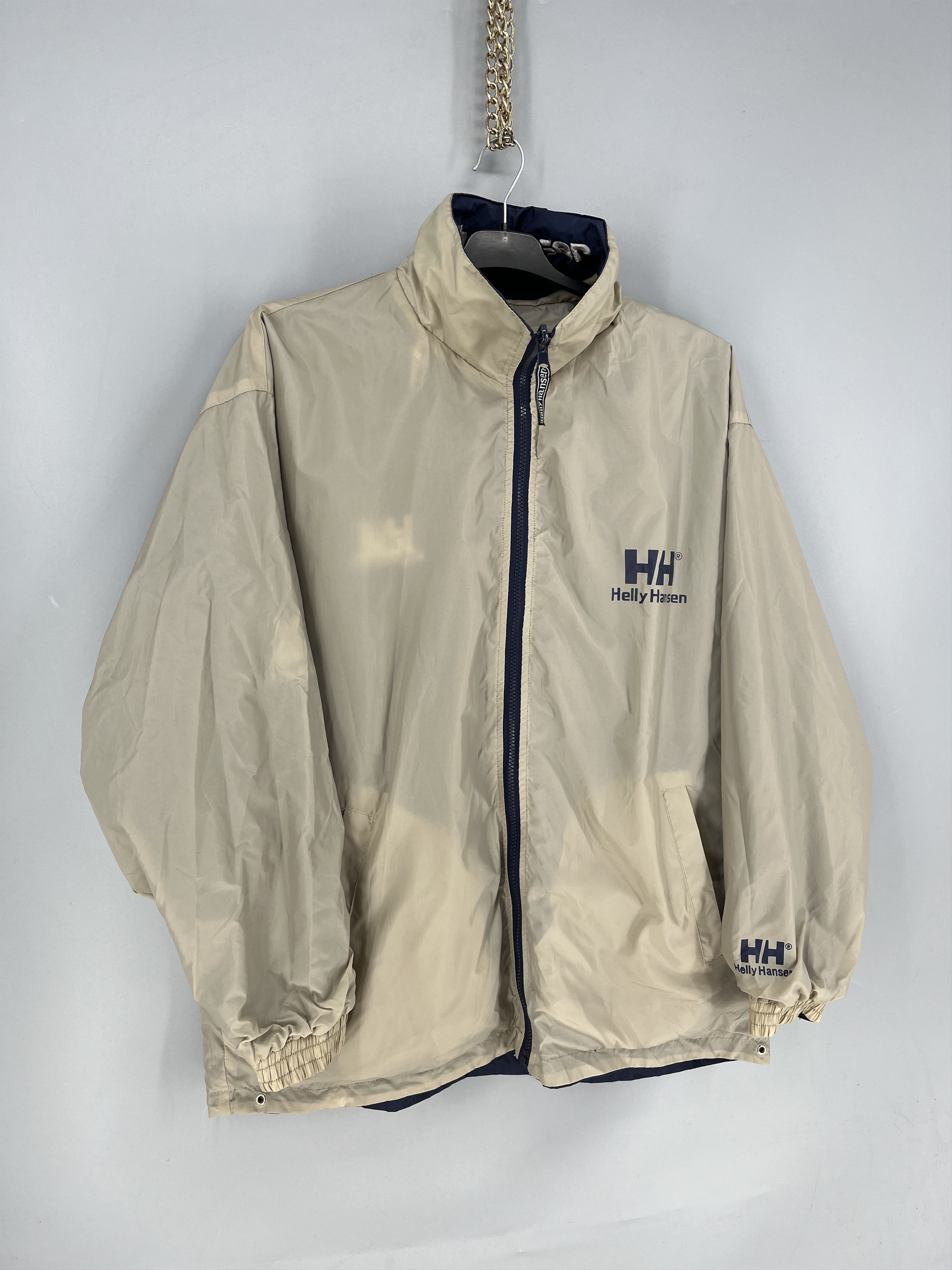 Helly Hansen Vintage Helly Hansen Reversible Hooded Windbreaker Jacket L Size US L / EU 52-54 / 3 - 2 Thumbnail