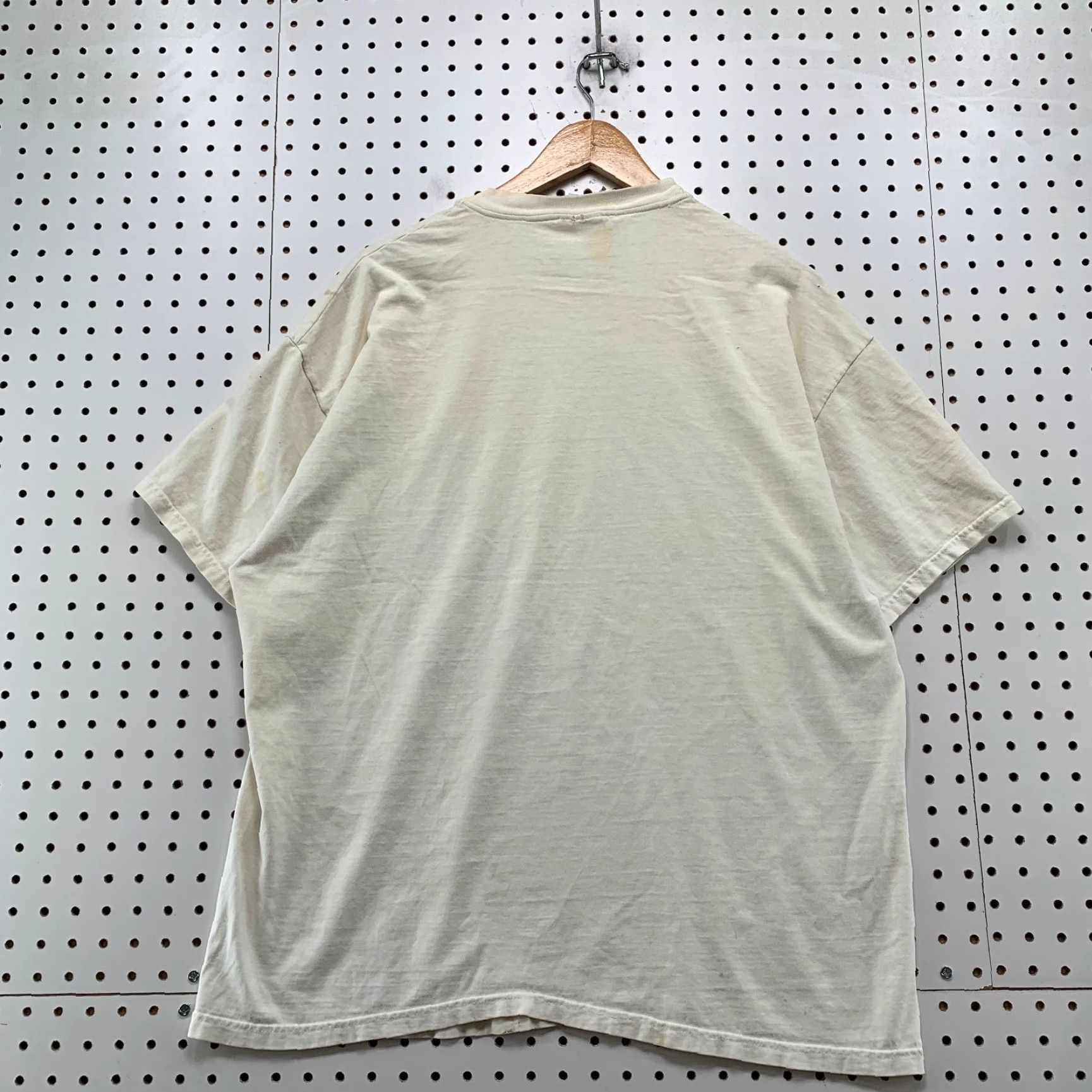 Hanes VINTAGE Hanes T-Shirt Mens XL White 90s Military Airplane Sophos USA Aces Flag Shirt Size US XL / EU 56 / 4 - 3 Thumbnail