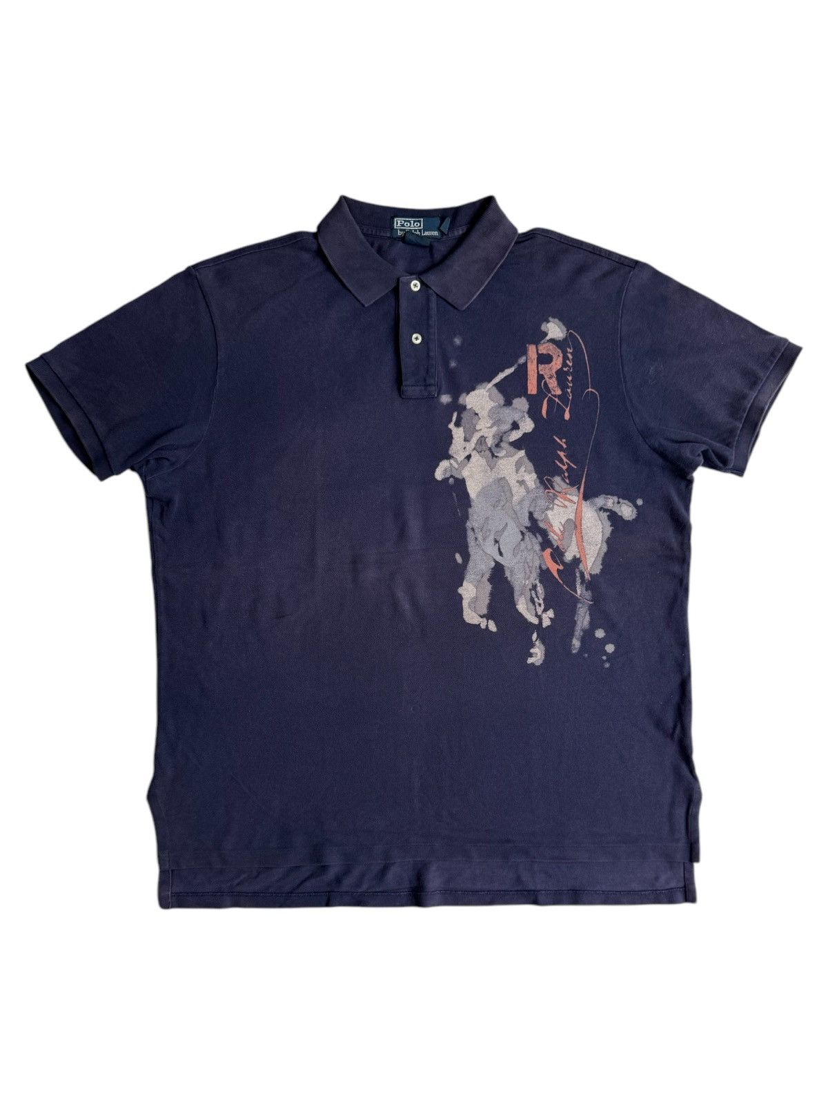 Polo Ralph Lauren VERY RARE VINTAGE SHIRT POLO RALPH LAUREN BIG LOGO ...
