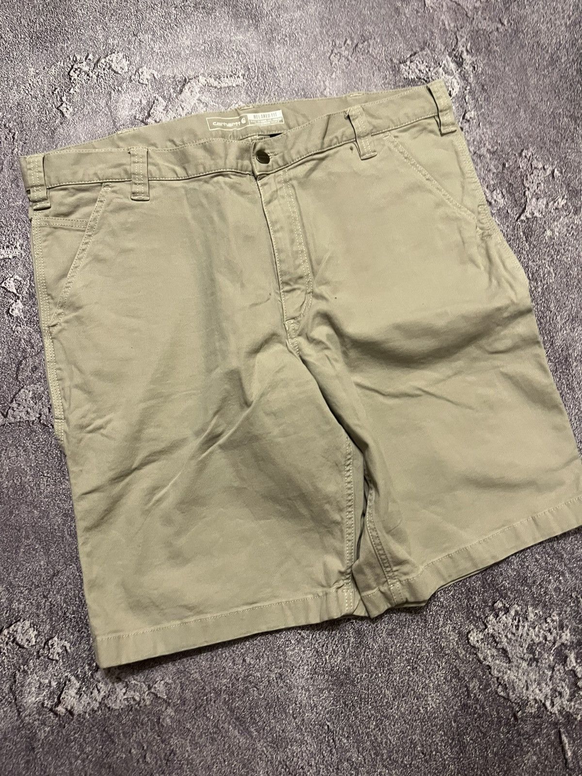 Carhartt × Vintage vintage cathartt carpenter canvas shorts Size US 38 / EU 54 - 2 Thumbnail