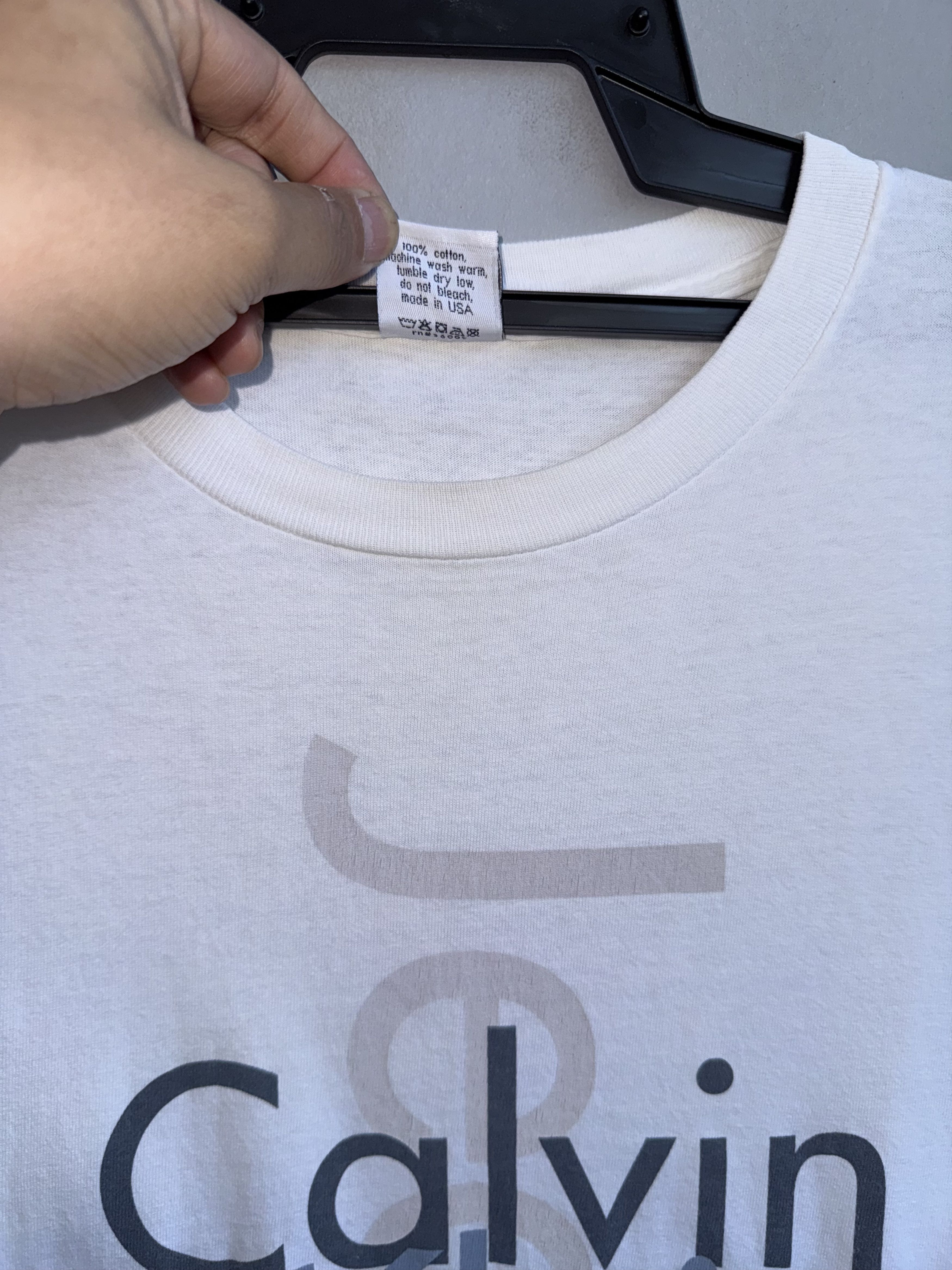 Calvin Klein × Vintage Calvin Klein Jeans Vintage Shirt Size US L / EU 52-54 / 3 - 3 Thumbnail