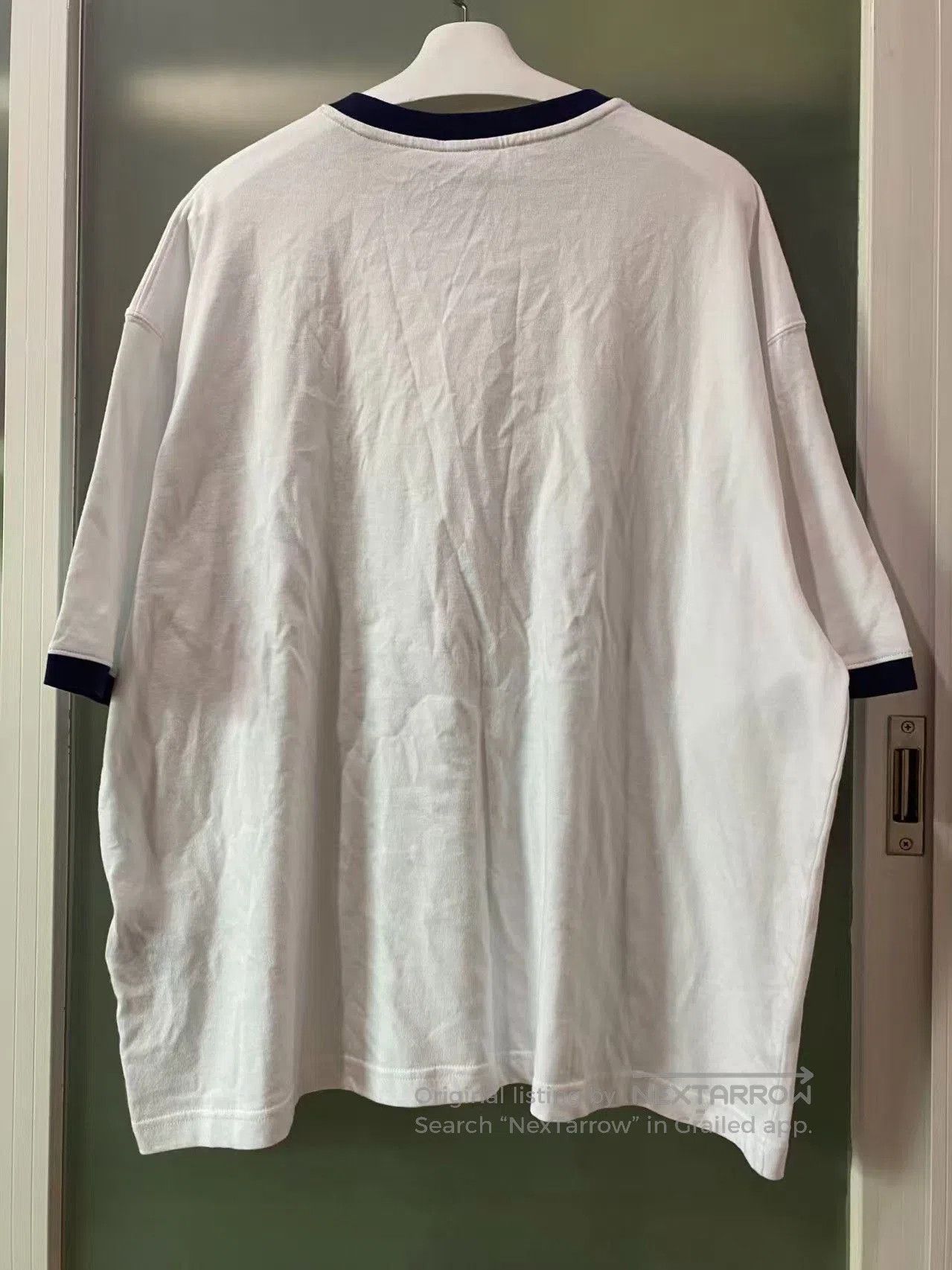 WE11DONE we11done Solid Letter Crew Neck Tee. Size US M / EU 48-50 / 2 - 2 Thumbnail