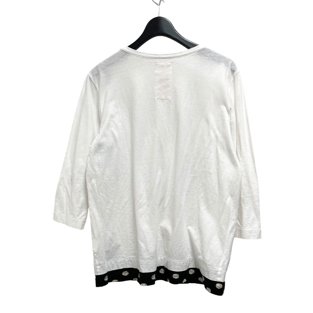 Yohji Yamamoto yohji Hem dot pattern short sleeve cut -and -sew YW T39 056 Size US M / EU 48-50 / 2 - 2 Thumbnail