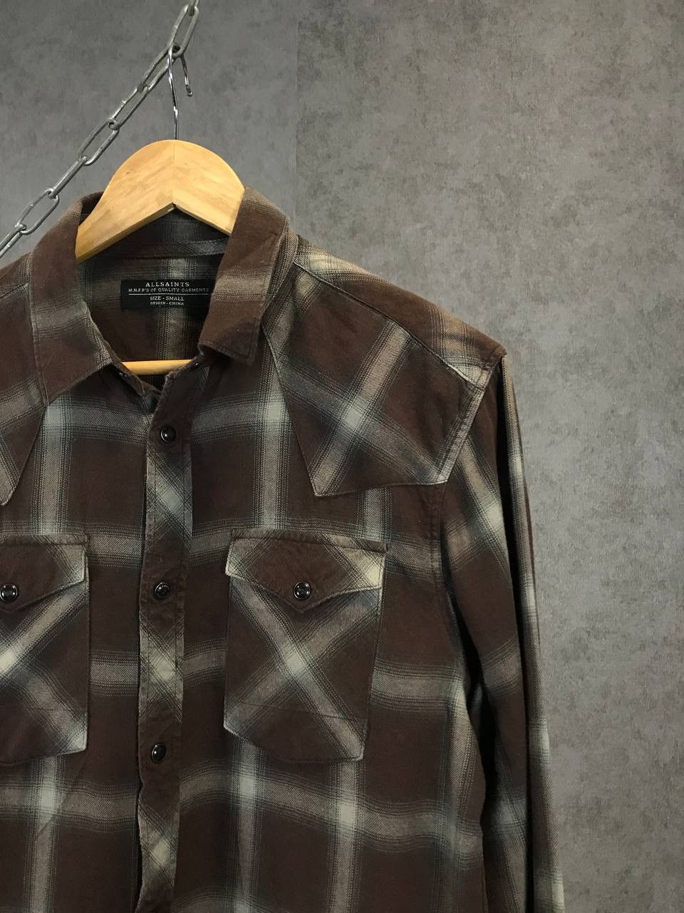 Allsaints Allsaints flannel shirt Size US S / EU 44-46 / 1 - 2 Thumbnail