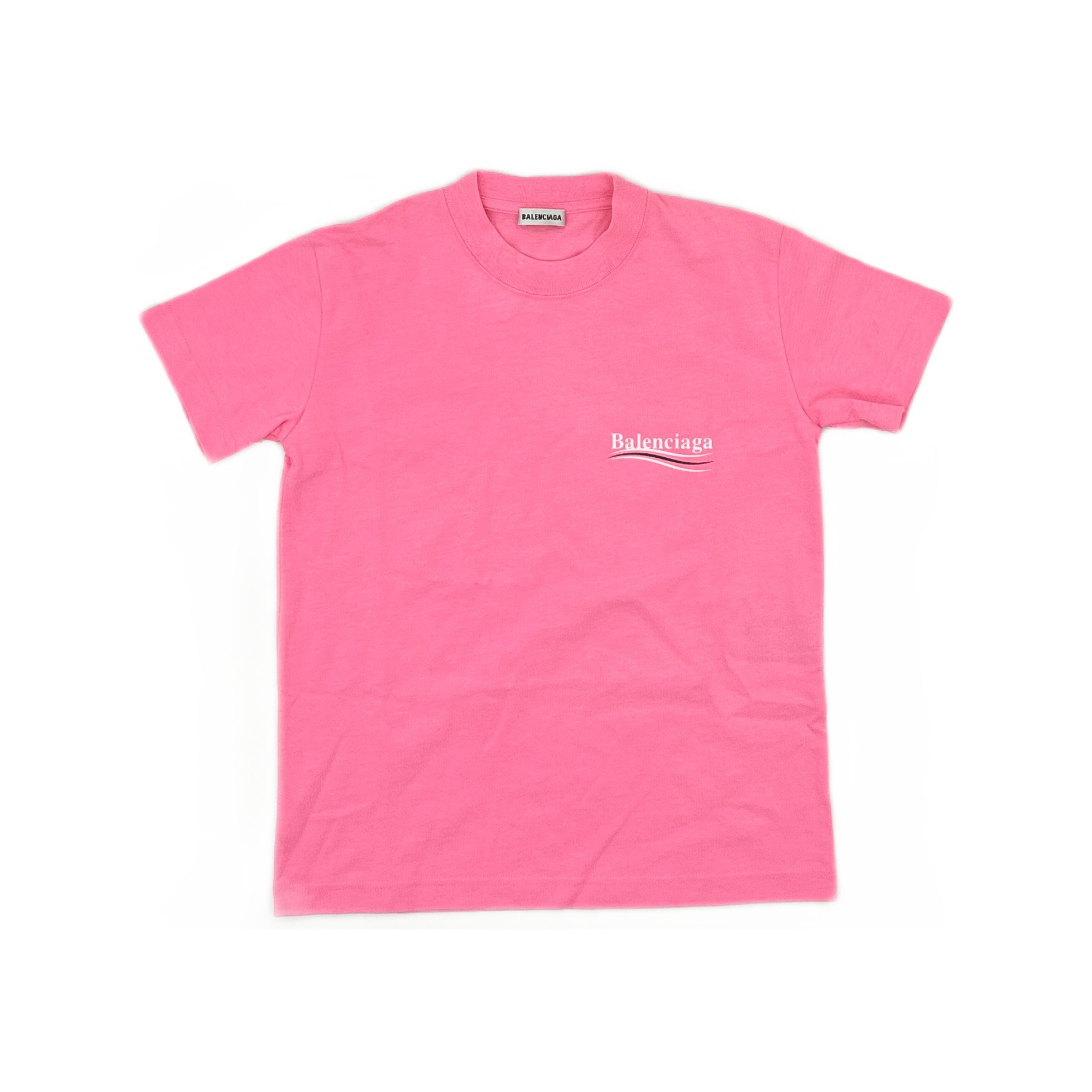 Balenciaga Balenciaga Wave Logo T-Shirt Size S Size S / US 4 / IT 40 - 1 Thumbnail