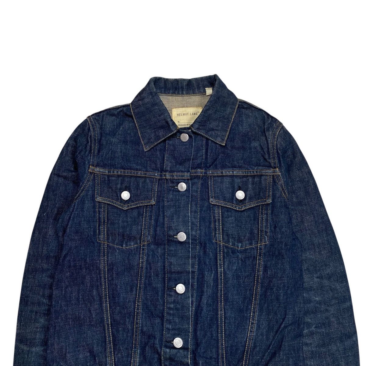 Helmut Lang Vintage Helmut lang 1999 classic denim jacket Size M / US 6-8 / IT 42-44 - 4 Thumbnail