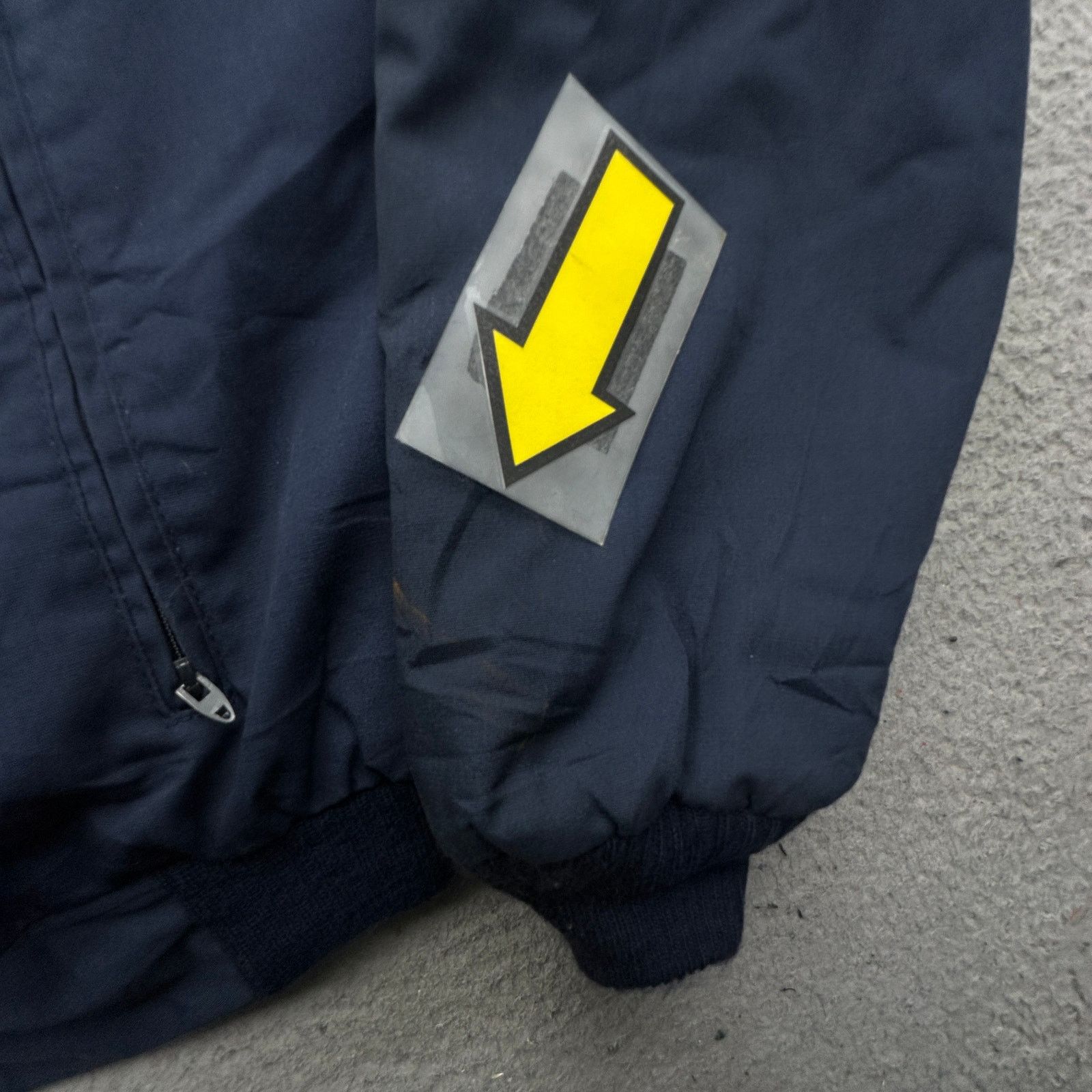 Vintage Vintage 80s Polyester Quilt Lined Bomber Flight Jacket XL Size US XL / EU 56 / 4 - 9 Thumbnail