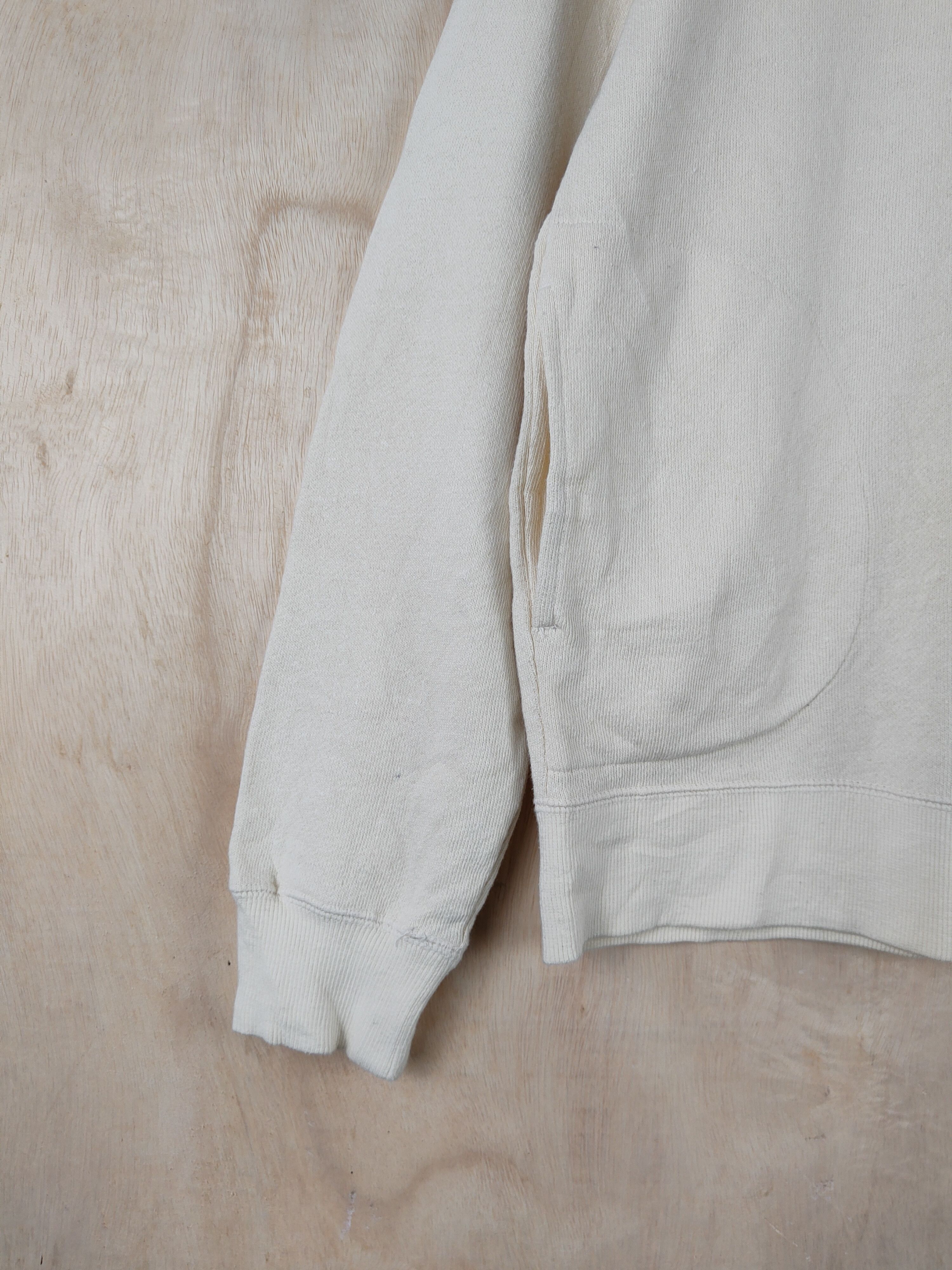 Japanese Brand Gohemp Light Yellow Sweatshirts #S2568 Size US S / EU 44-46 / 1 - 4 Thumbnail