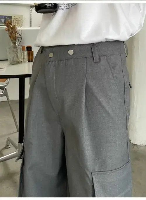 Designer × Japanese Brand × Vintage y2k skate loose baggy cargo pants Size US 32 / EU 48 - 2 Thumbnail