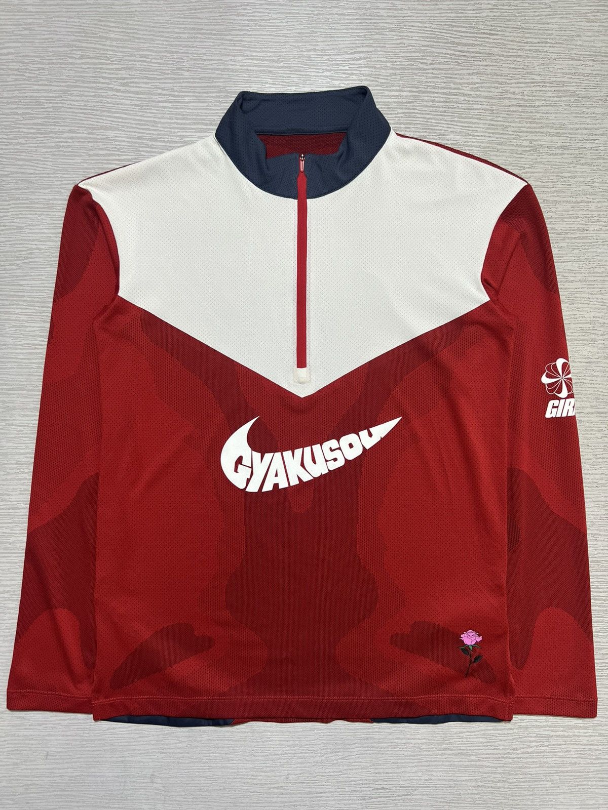 Nike × Undercover Nike - Undercover Gyakusou - NRG Half Zip Long-Sleeve Top Size US S / EU 44-46 / 1 - 1 Thumbnail