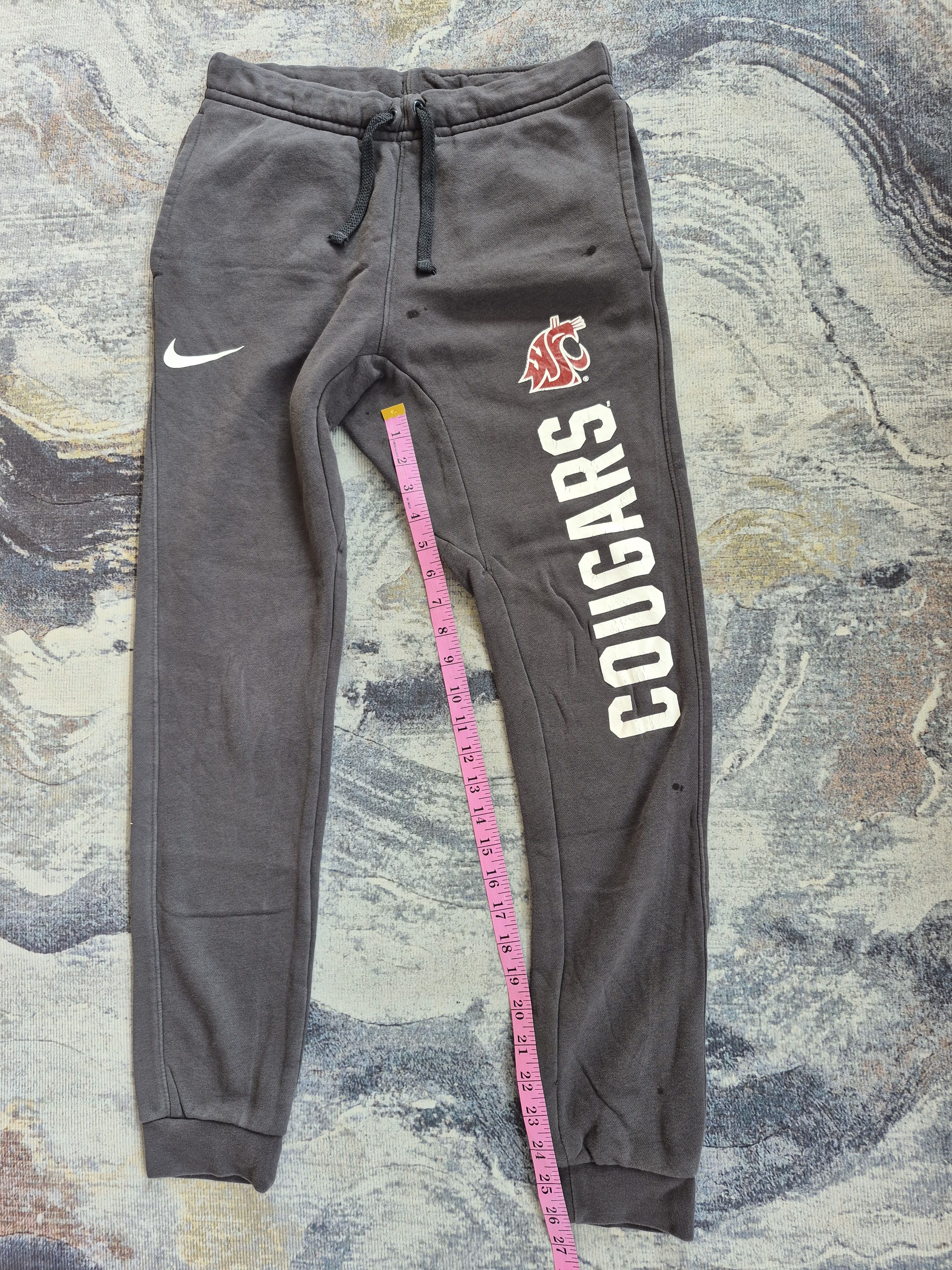 Nike 🔥 Nike Washington State Cougars Sweatpants Joggers Size US 28 / EU 44 - 15 Thumbnail