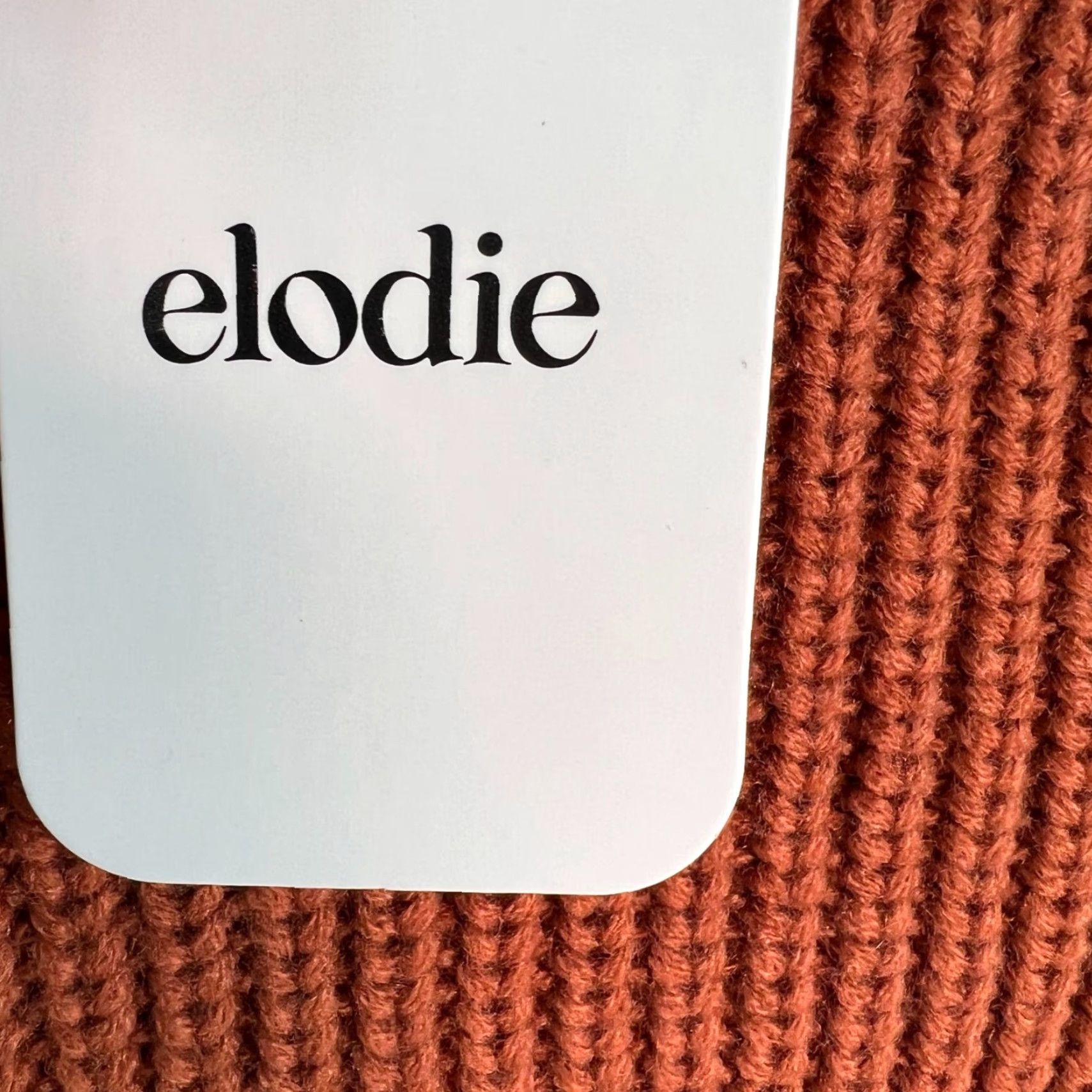 Vintage Elodie Cropped Crew Neck Ribbed Sweater Womens Size XL Brown Long Sleeve Size XL / US 12-14 / IT 48-50 - 4 Thumbnail