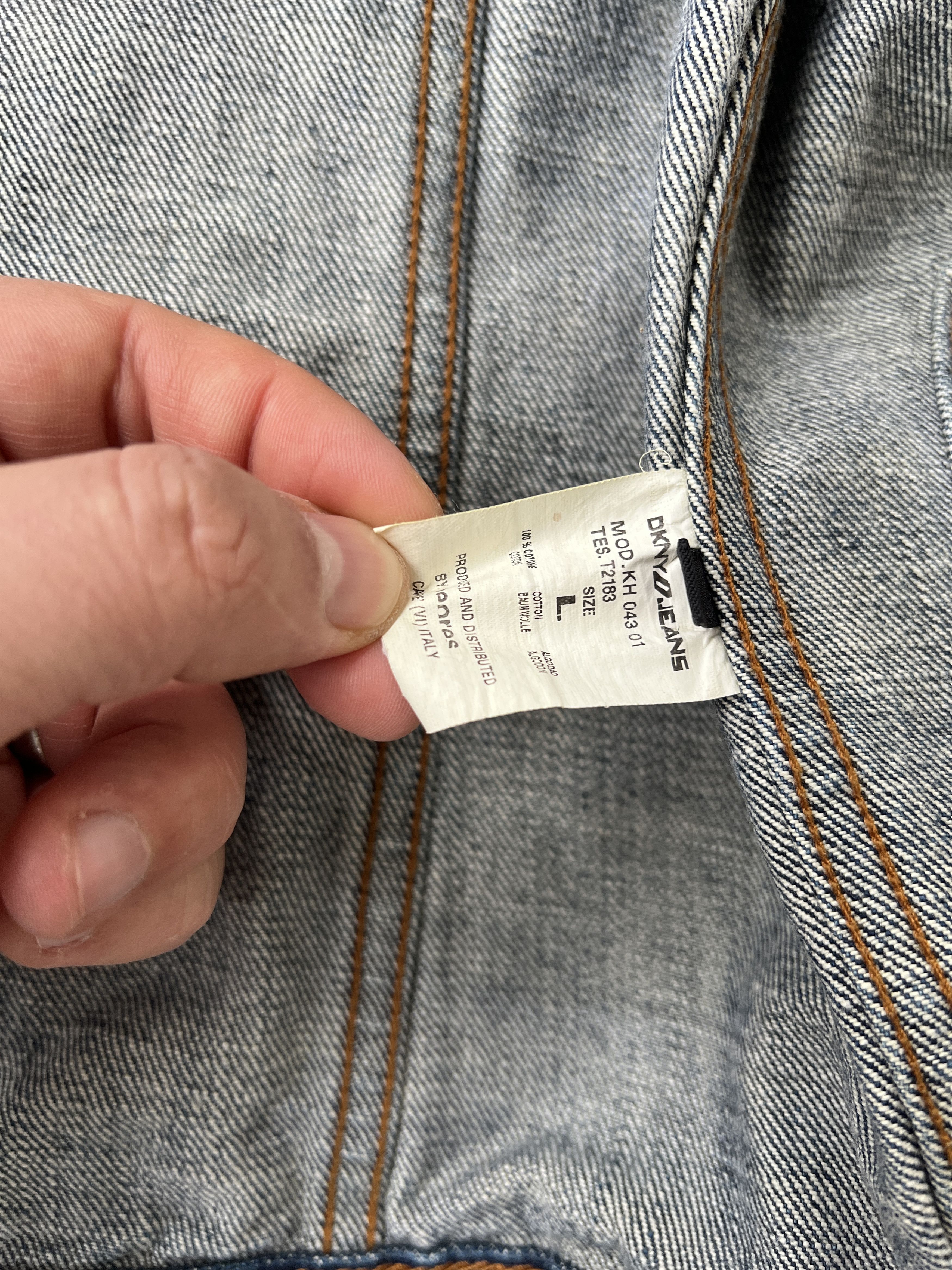 DKNY DNKY Denim jacket Size US L / EU 52-54 / 3 - 8 Thumbnail