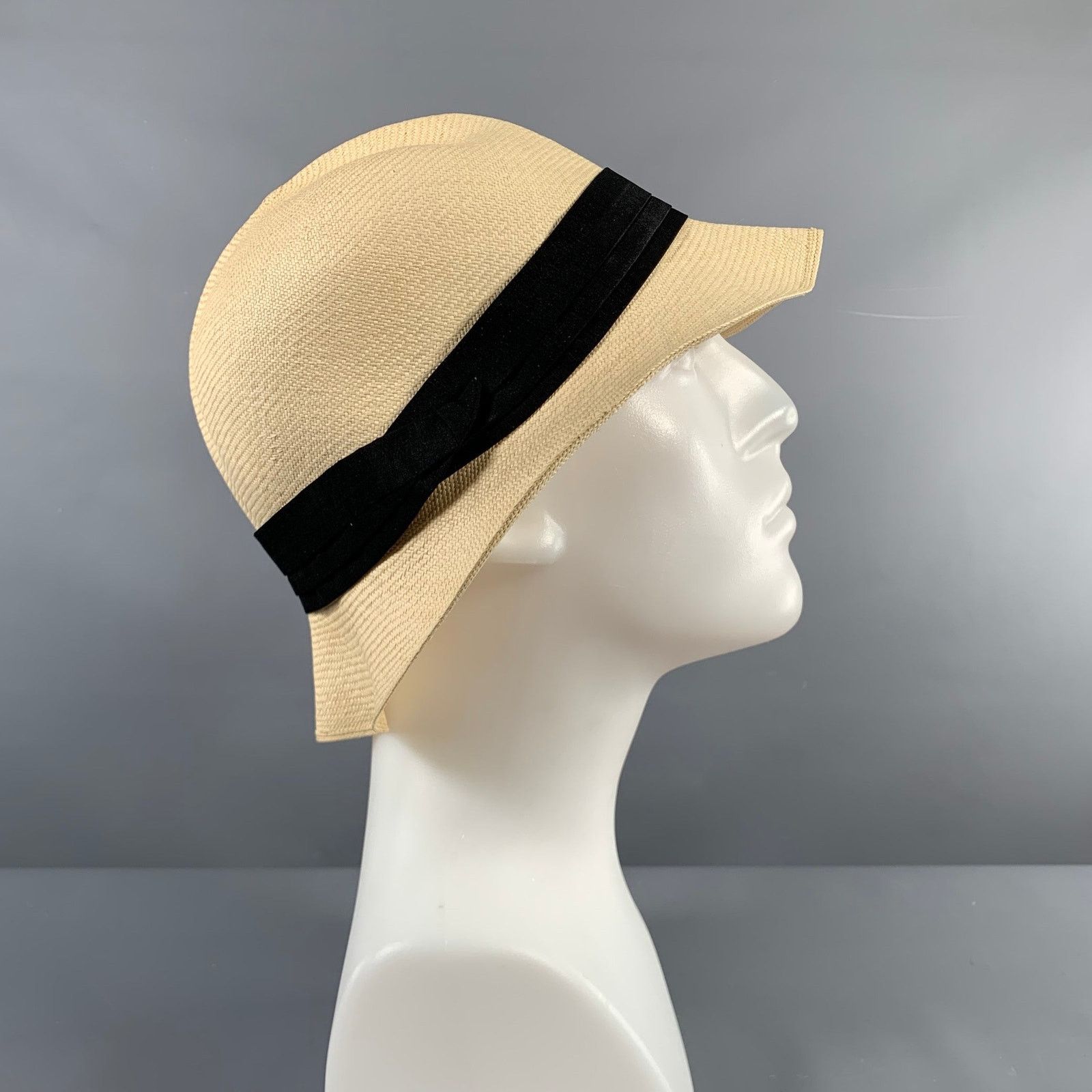 Other MONTECRISTI Beige Natural Woven Straw Hats Size ONE SIZE - 3 Thumbnail
