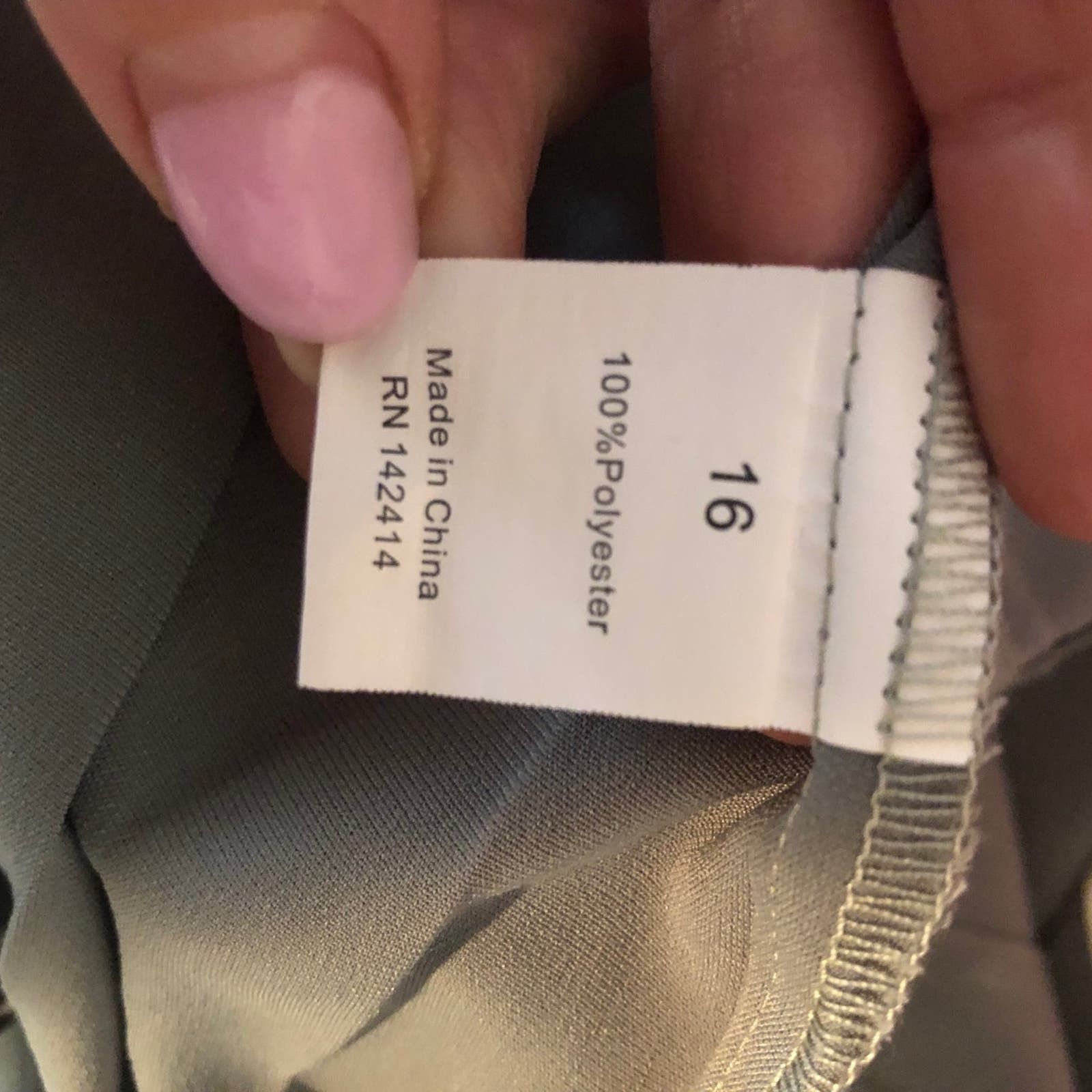 Other Blanc green pleated skirt with adjustable waist strap Size 34" / US 12 / IT 48 - 6 Thumbnail