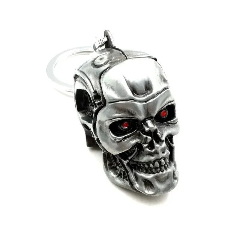 Vintage Trinkets Keychain Zinc Alloy Key Chain Cool Skull Size ONE SIZE - 2 Thumbnail