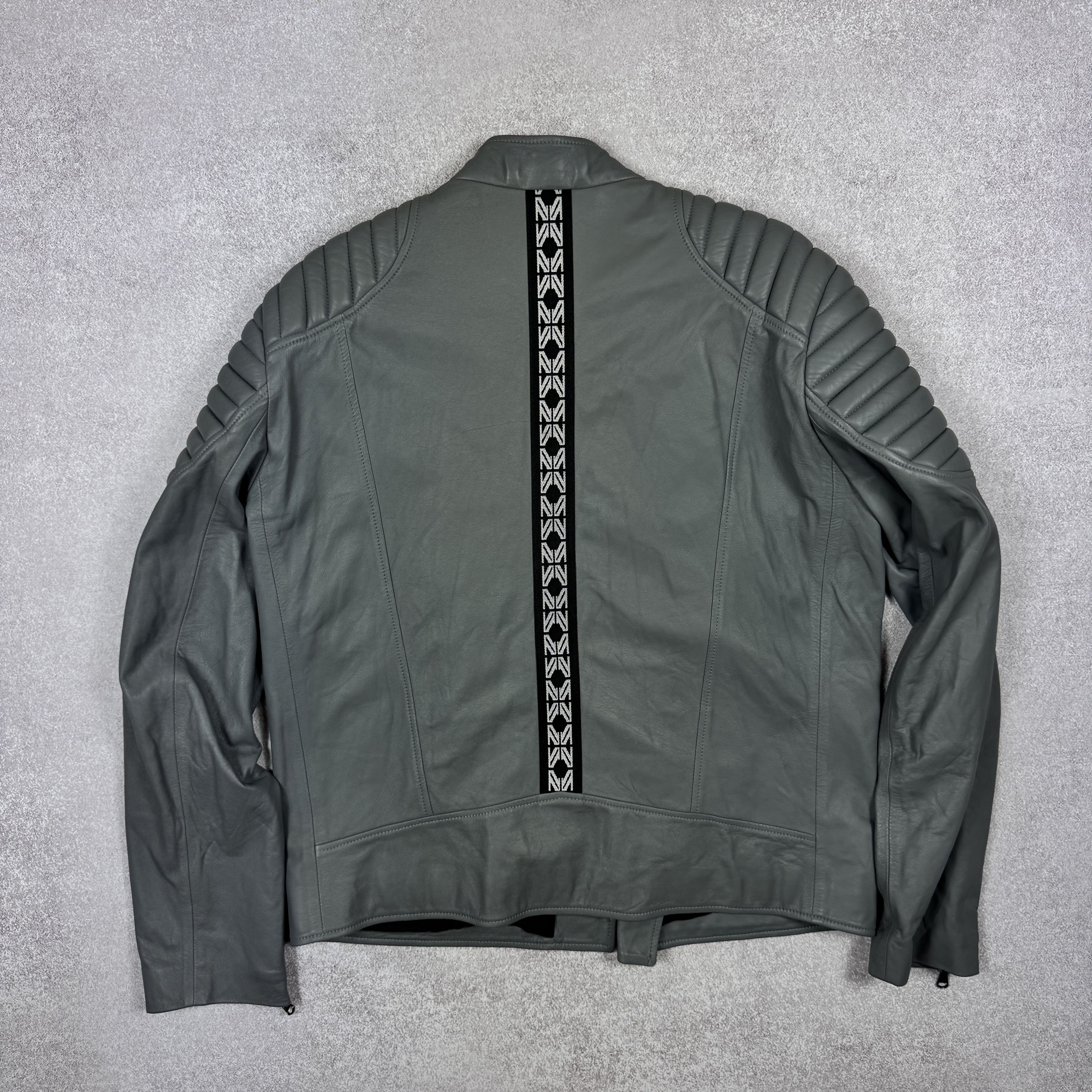 Genuine Leather Marcell Von Berlin Lamb Leather Moto Biker Jacket Size 54/XL Size US XL / EU 56 / 4 - 3 Thumbnail
