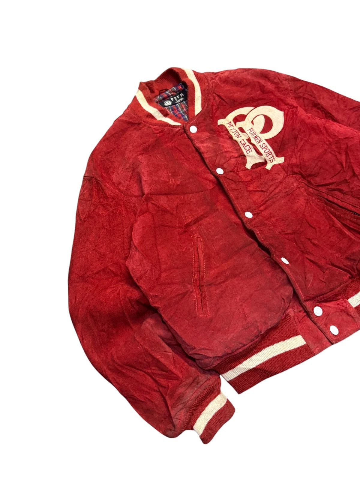 PPFM RARE!!!Vintage 80s PPFM Bomber Leather Jacket Size US M / EU 48-50 / 2 - 3 Thumbnail