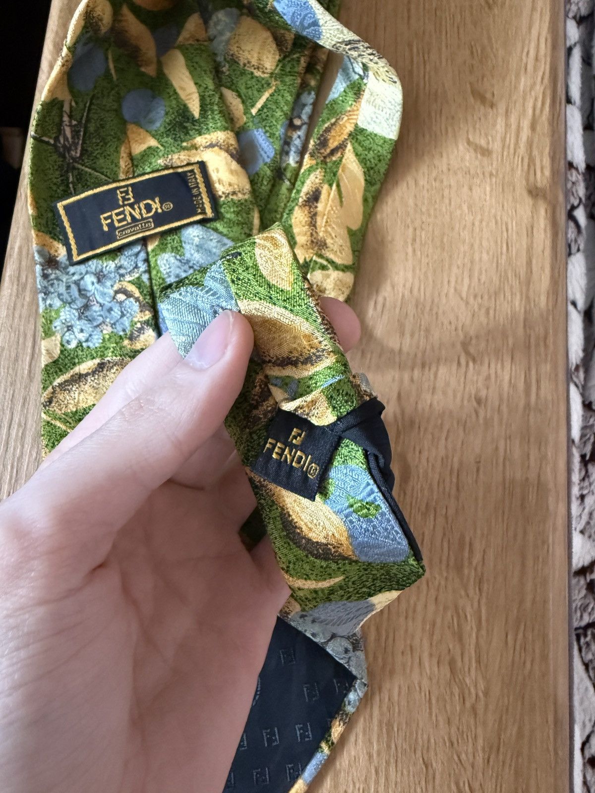 Fendi Vintage Fendi Tie Size ONE SIZE - 7 Thumbnail