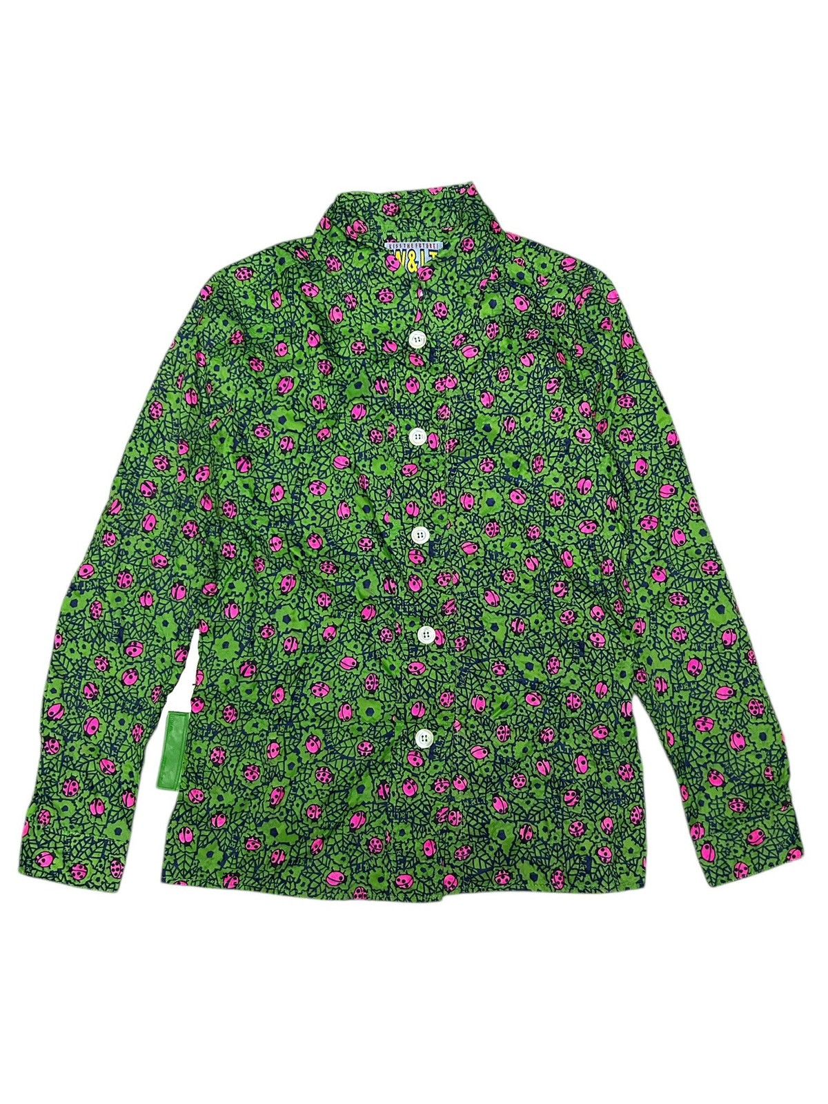 W&LT 90s Lady Bug Shirt Size S / US 4 / IT 40 - 1 Thumbnail