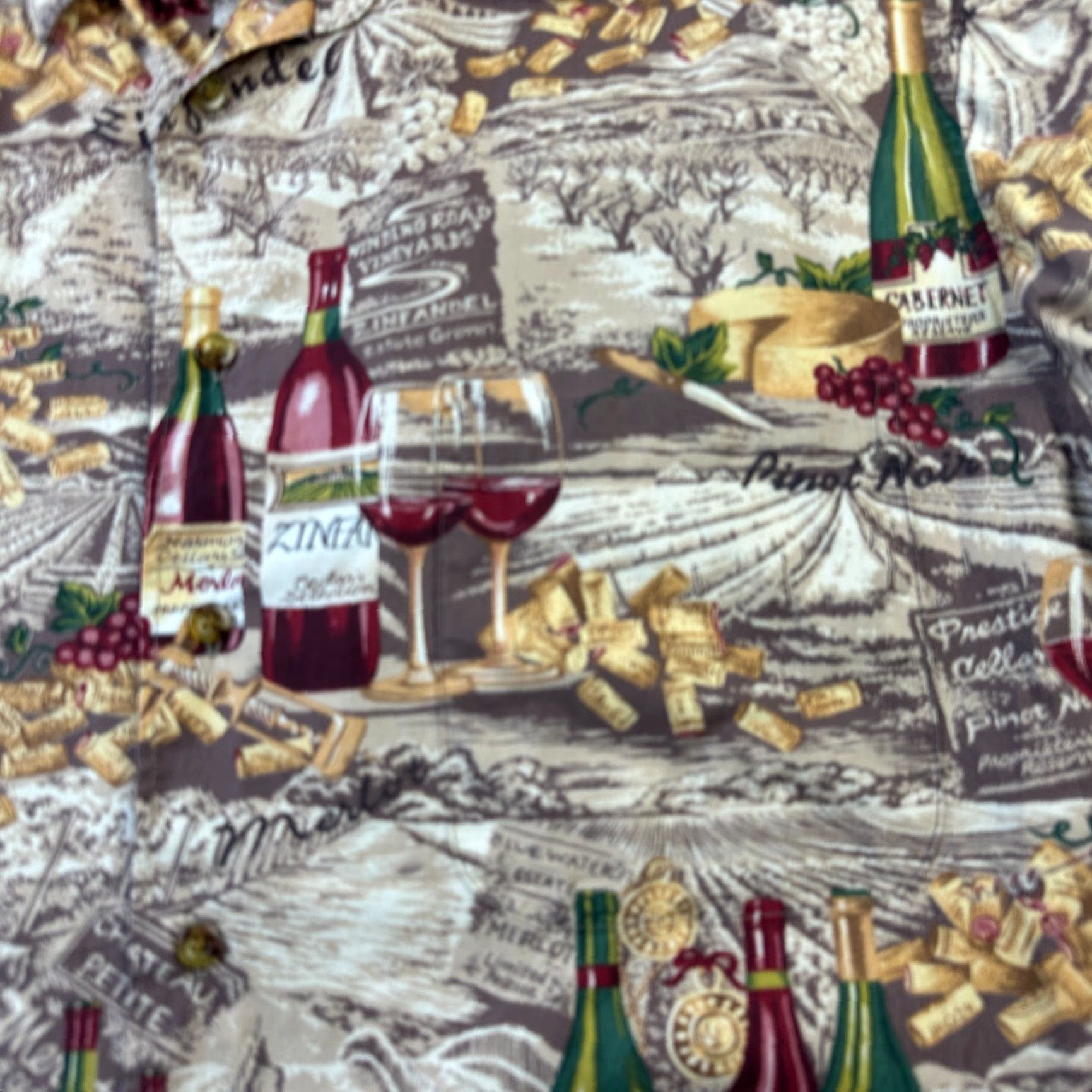 Reyn Spooner VINTAGE Reyn Spooner Shirt Mens XL All Over Print Wine Size US XL / EU 56 / 4 - 4 Thumbnail
