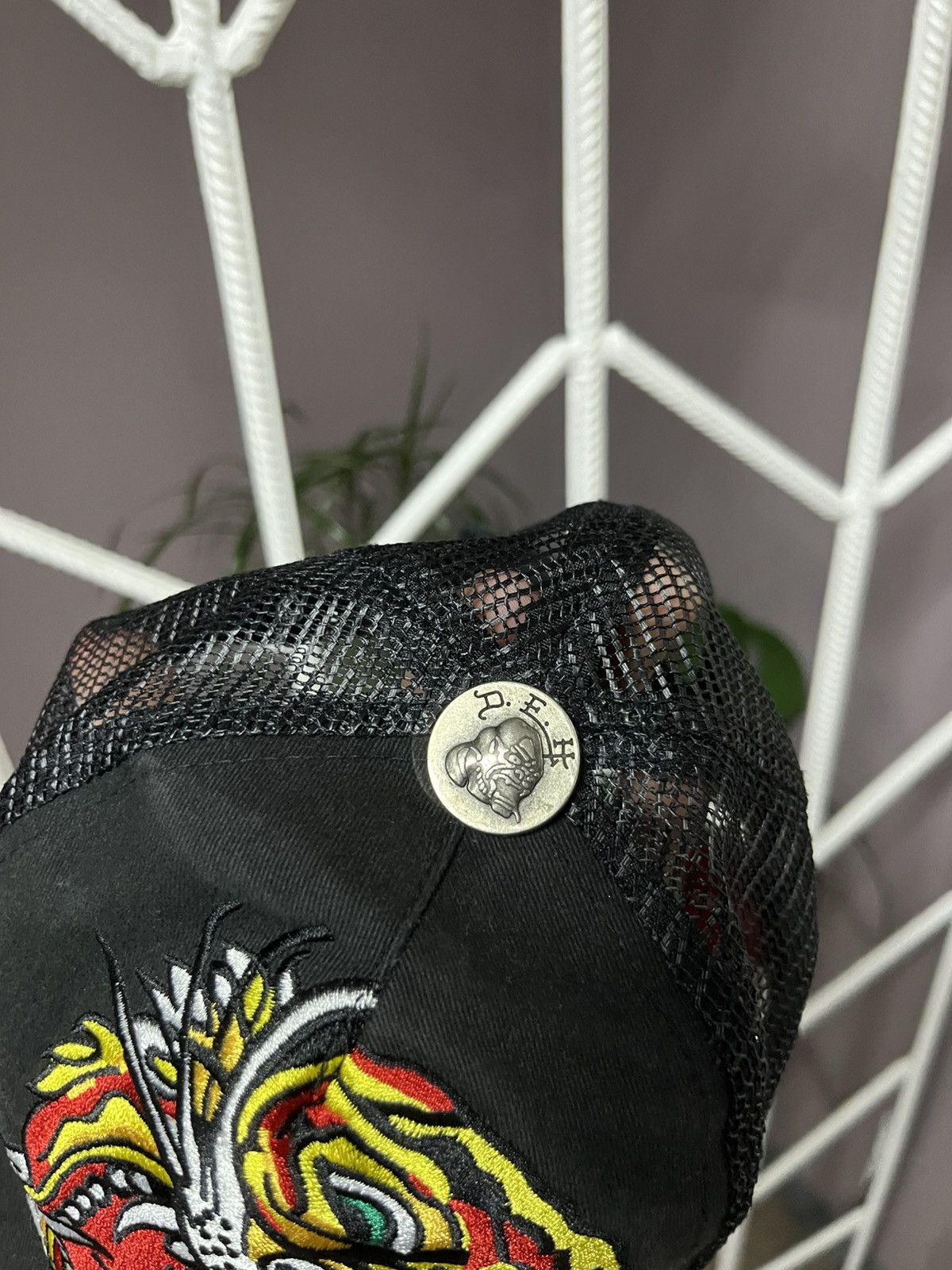 Christian Audigier × Ed Hardy × Vintage Rare Vintage Ed Hardy Tiger Cap Size ONE SIZE - 2 Thumbnail