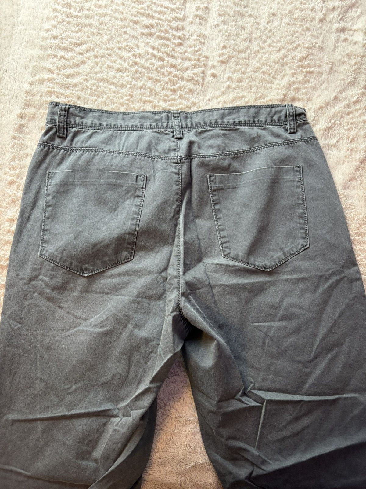 Calvin Klein Calvin Klein 90s faded grey causal pants Size US 34 / EU 50 - 6 Thumbnail