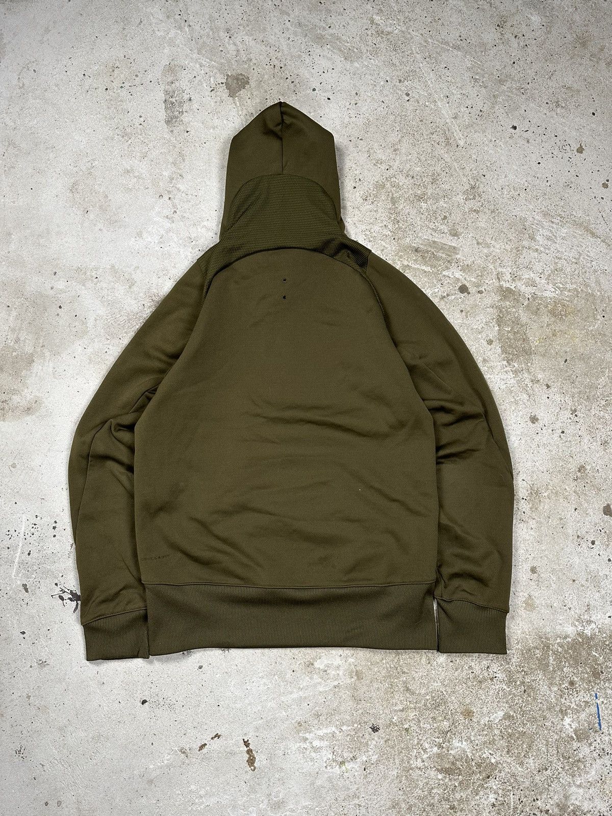 ‼️ Vintage y2k Nike Khaki Center Swoosh Hoodie Rare
