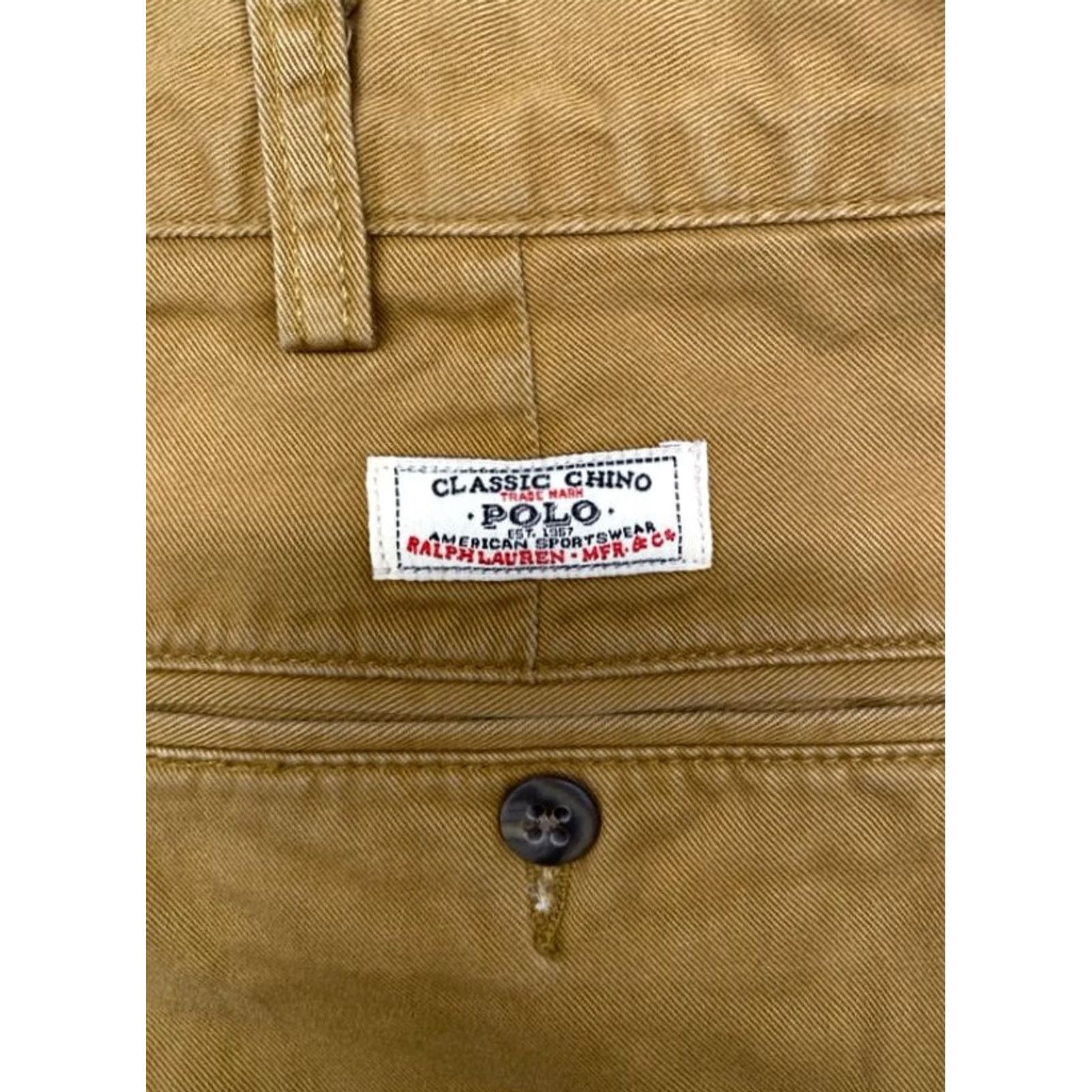Polo Ralph Lauren Polo Ralph Lauren Hammond Pant Chino Mens 38x30 Brown Classic Preppy 4028 Size US M / EU 48-50 / 2 - 7 Thumbnail