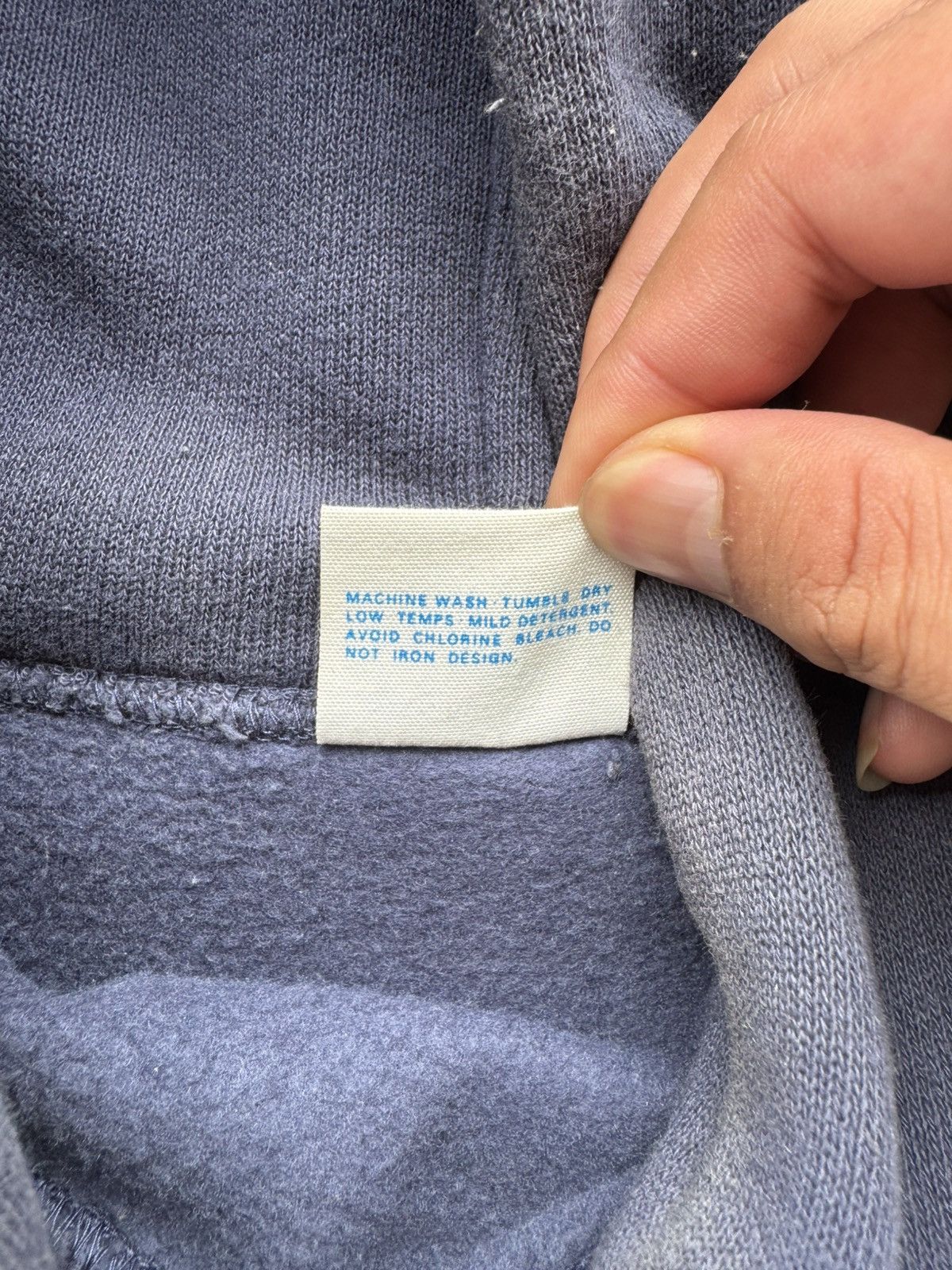 Champion × Vintage 70s VINTAGE REVERSE WEAVE CHAMPION HOODIE NAVY Size US XL / EU 56 / 4 - 5 Thumbnail