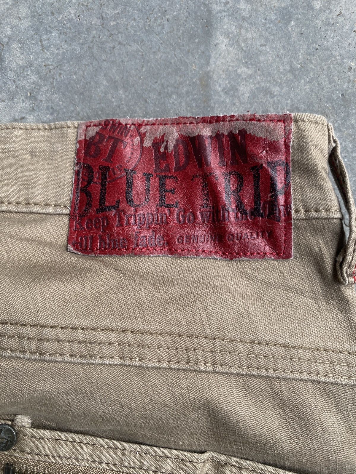 Edwin Vintage Edwin blue trip denim Size US 30 / EU 46 - 12 Thumbnail