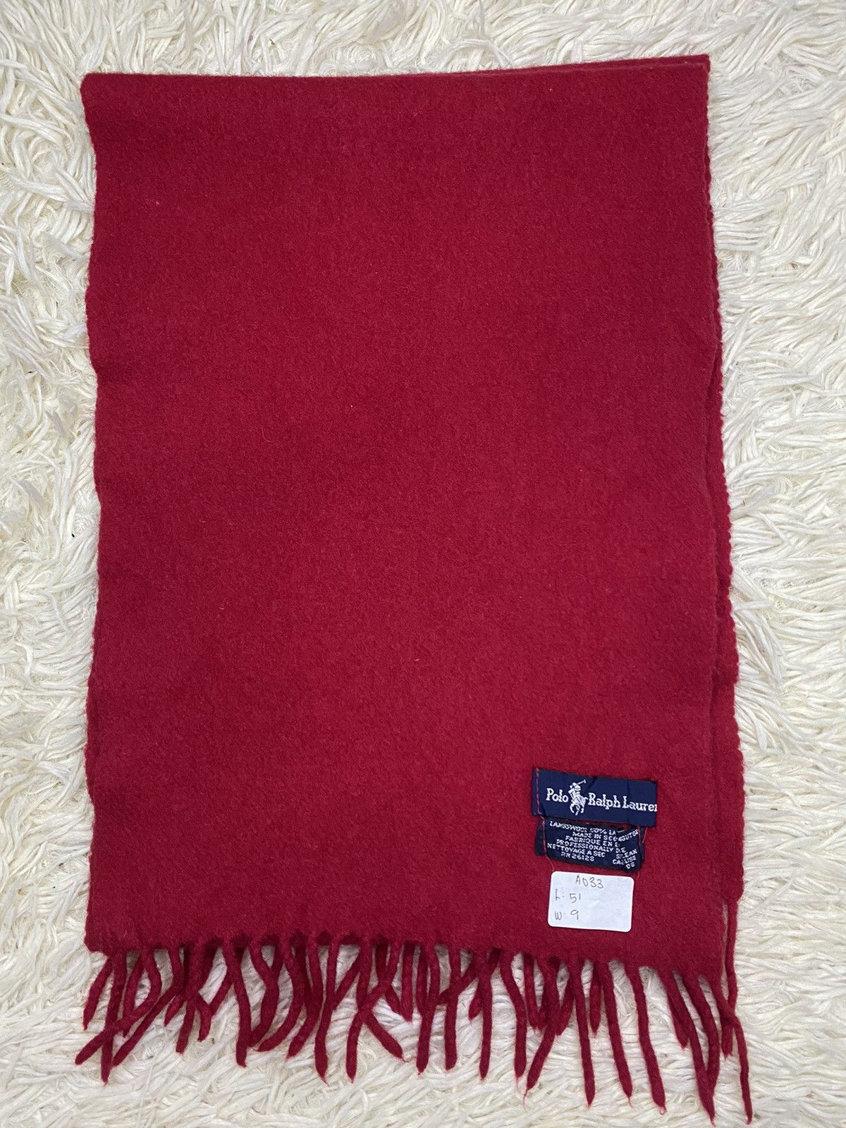 Polo Ralph Lauren × Vintage Polo Ralph Lauren Scarf / Muffler / Neckwear Size ONE SIZE - 4 Thumbnail