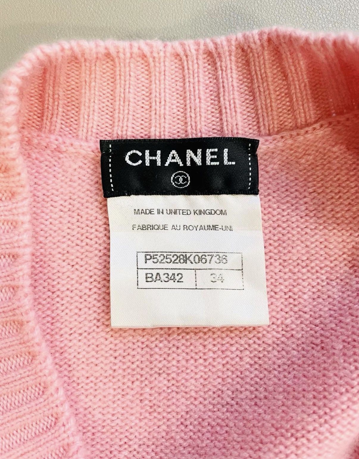 Chanel Chanel Turn-Lock Mid-Length Cashmere Cardigan Dress J33 Size XXS / US 00 / IT 34 - 6 Thumbnail