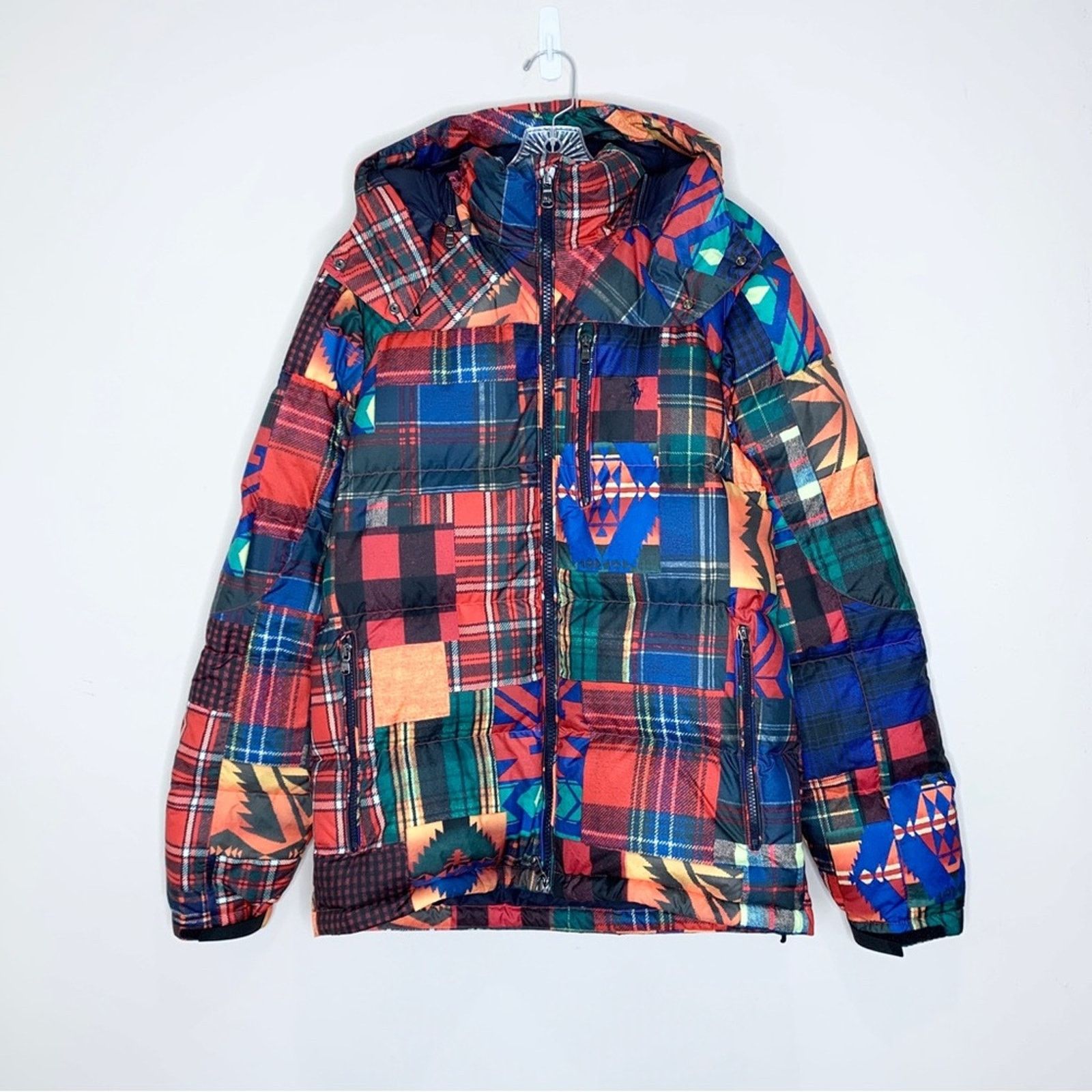 Polo Ralph Lauren Ralph Lauren Polo Patchwork Ripstop Down Puffer (Sz M) Plaid Size US M / EU 48-50 / 2 - 4 Thumbnail