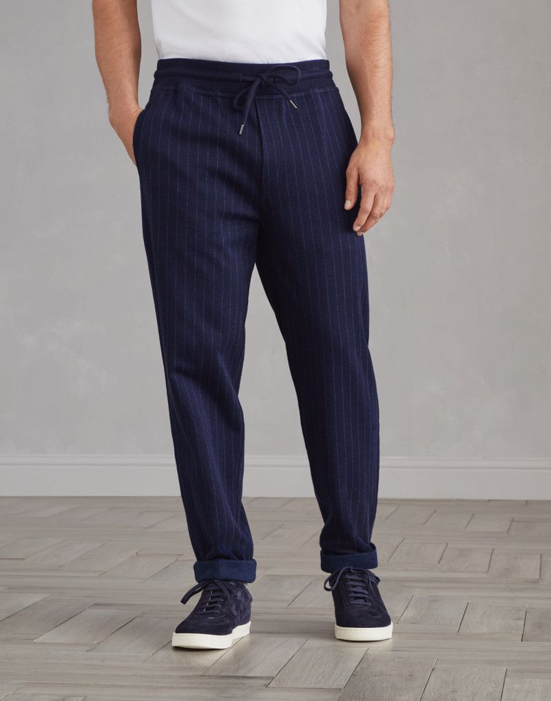 Brunello Cucinelli o1w1db10326 Pant in Medium Blue Size US 34 / EU 50 - 1 Thumbnail