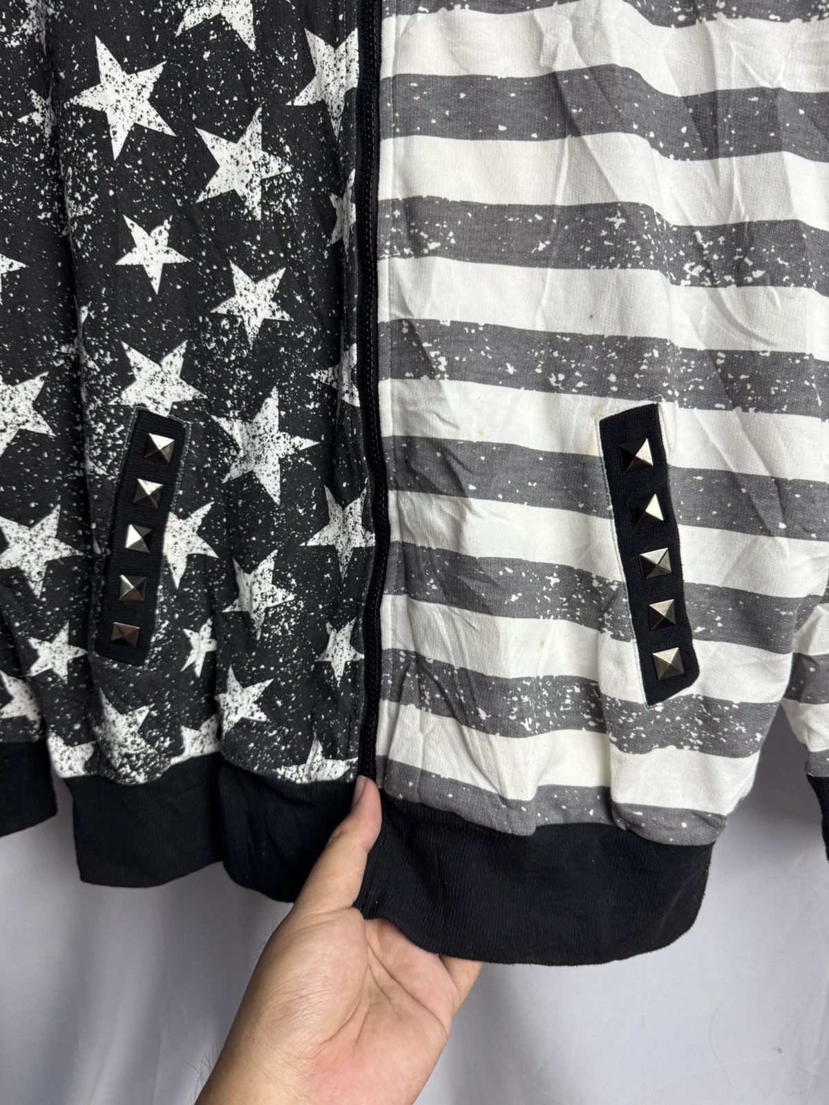 Beauty Beast × Hysteric Glamour × Japanese Brand Studded Japanese American Sister Hoodie Size US M / EU 48-50 / 2 - 4 Thumbnail