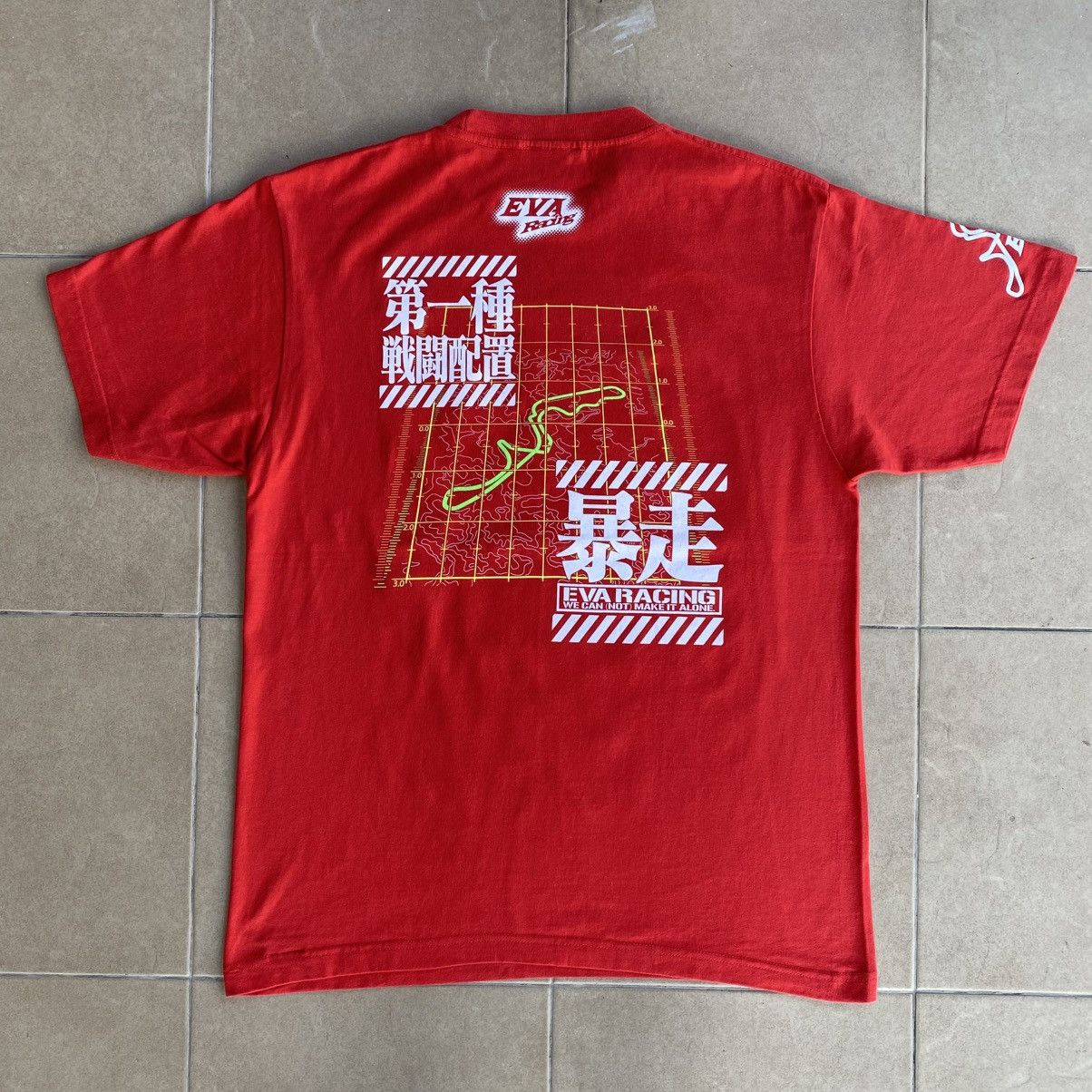 Anime VTG Y2K EVANGELION ANIME Size US L / EU 52-54 / 3 - 2 Thumbnail