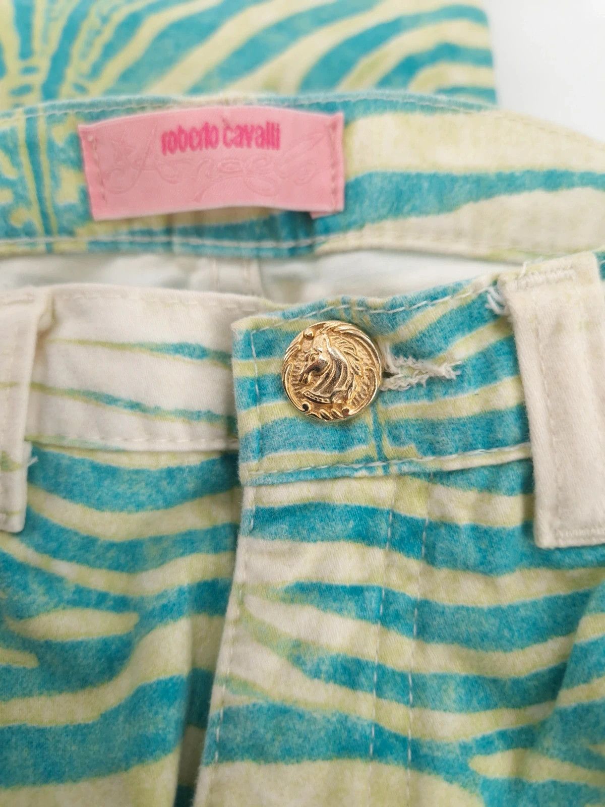 Roberto Cavalli Roberto Cavalli Angels Line Flared Jeans Size 25" / US 0 / IT 36 - 4 Thumbnail