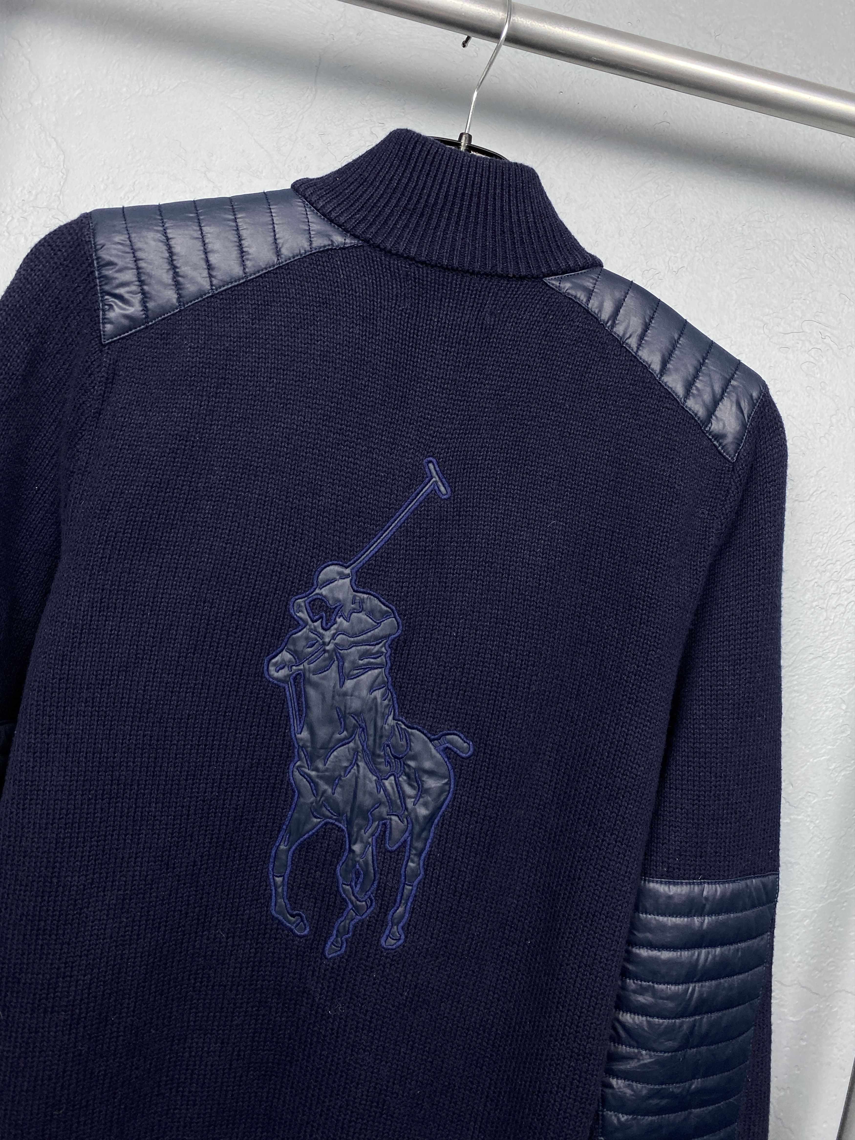 Polo Ralph Lauren Polo Ralph Lauren Vintage Mens Quarter 1\4 Zip Knit Sweater Size US S / EU 44-46 / 1 - 2 Thumbnail