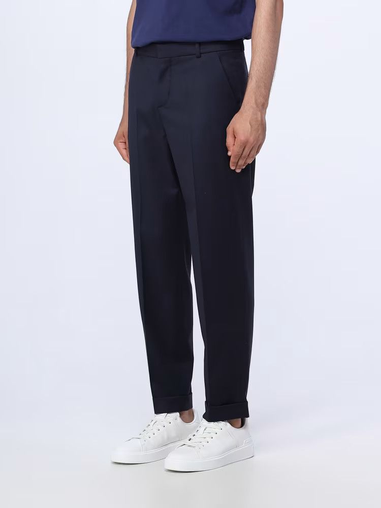 Balmain o1y0426 Casual Pant in Midnight Blue Size US 34 / EU 50 - 4 Thumbnail